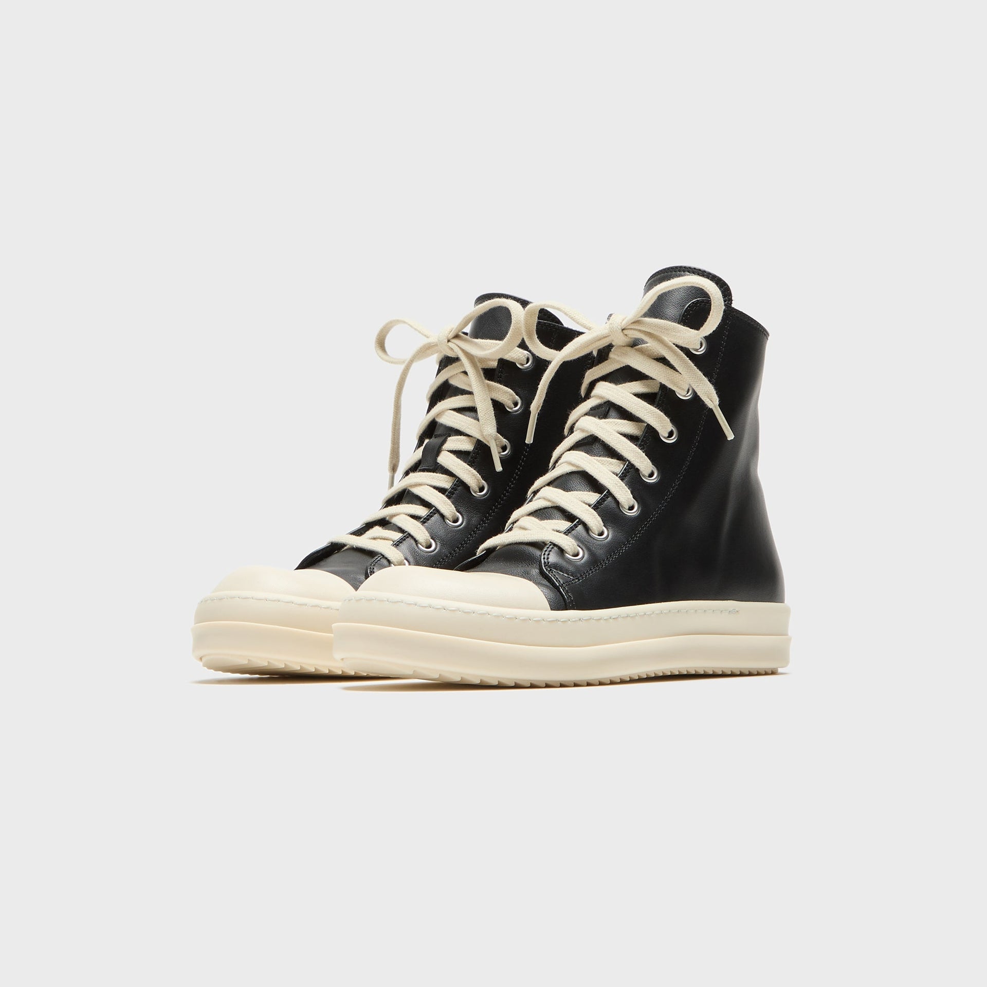 Rick Owens Kids Sneaks - Black / Milk / Milk
