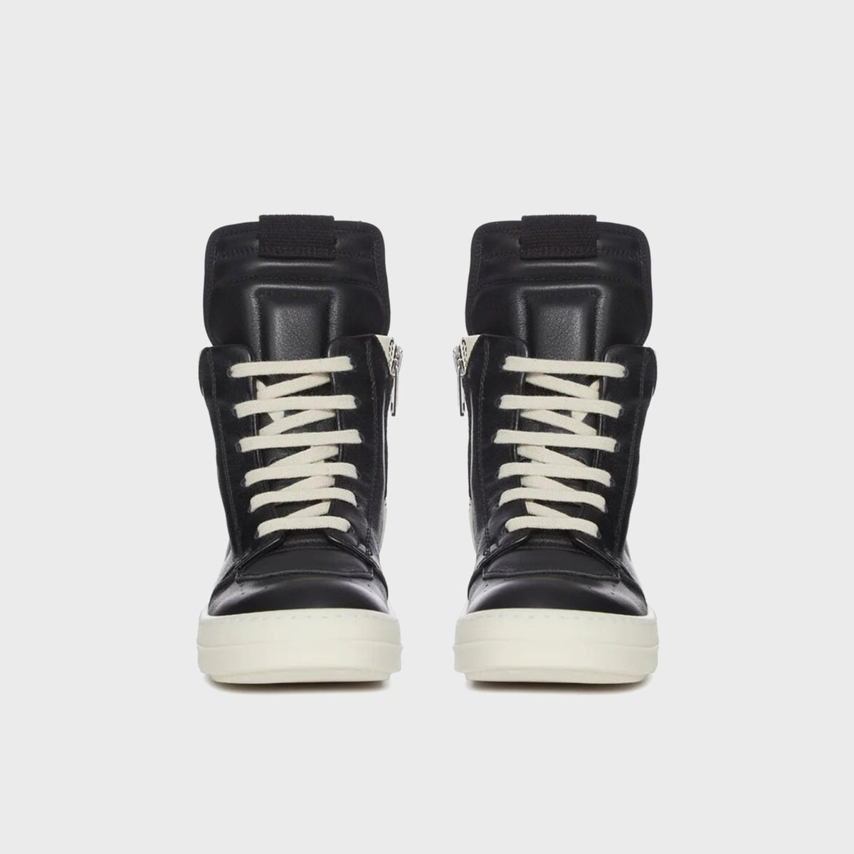 Rick Owens Geobaskets - Black / Milk