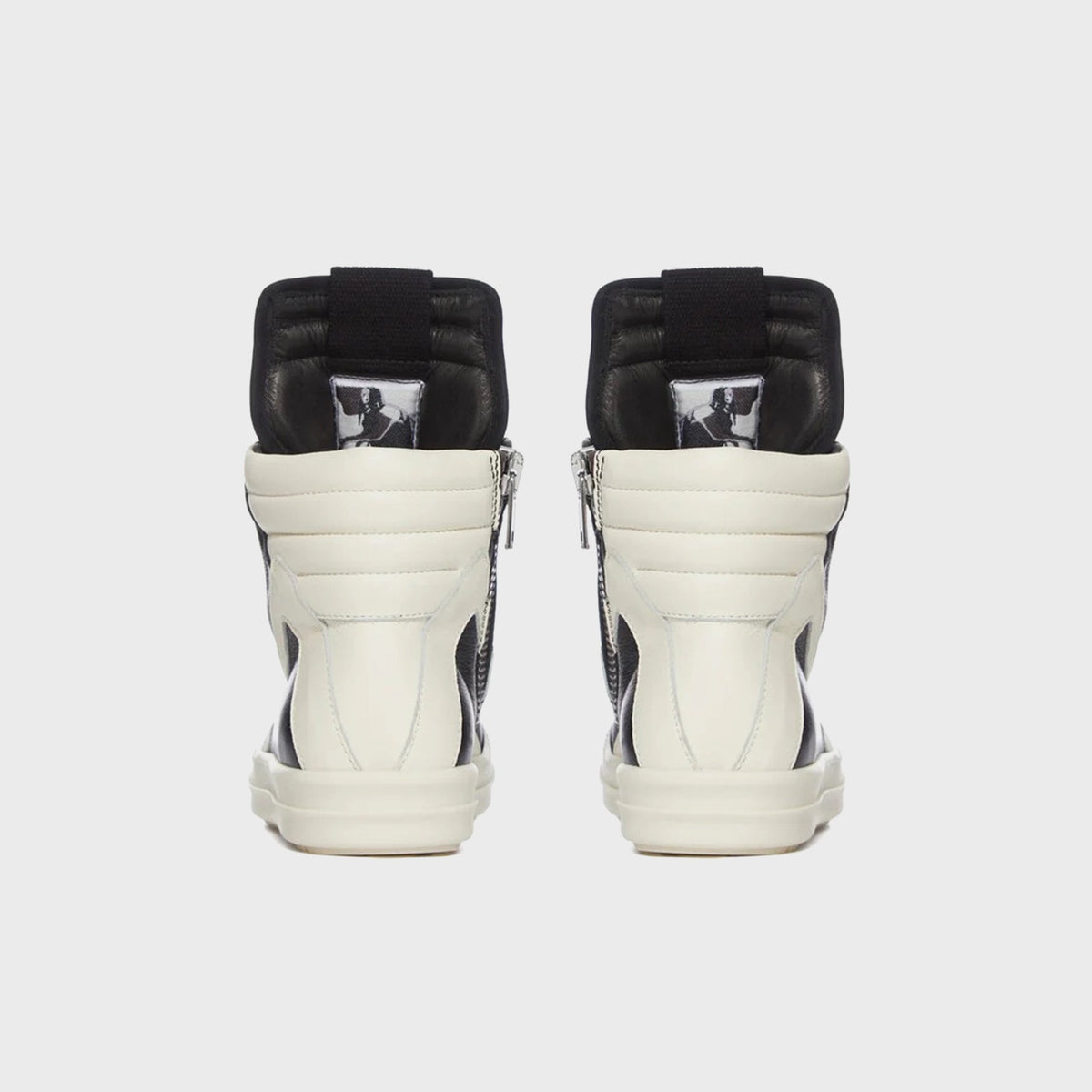 Rick Owens Geobaskets - Black / Milk
