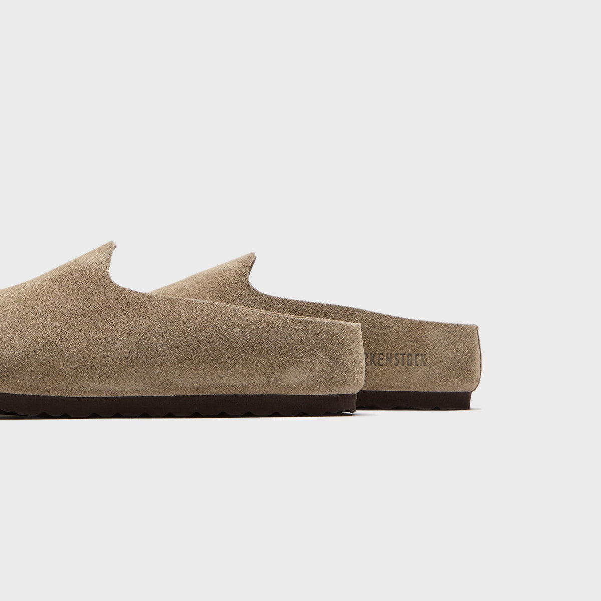 Birkenstock Amsterdam Wrapped Suede - Taupe