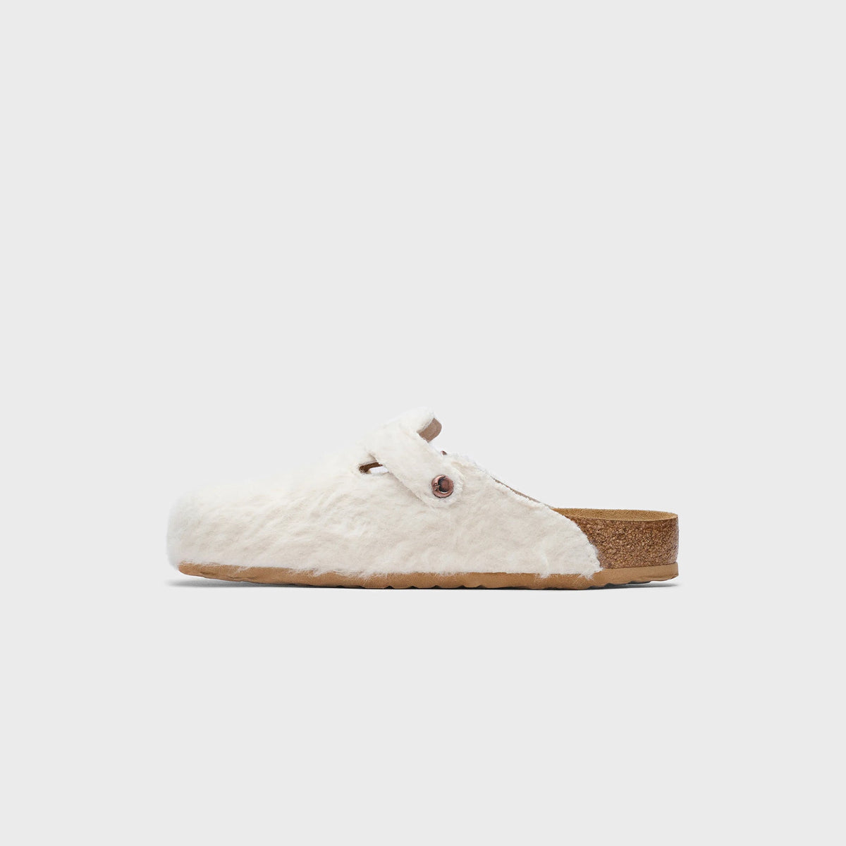 Birkenstock x Cole Bennet Boston Wool Moon Buckle TEX - Off White