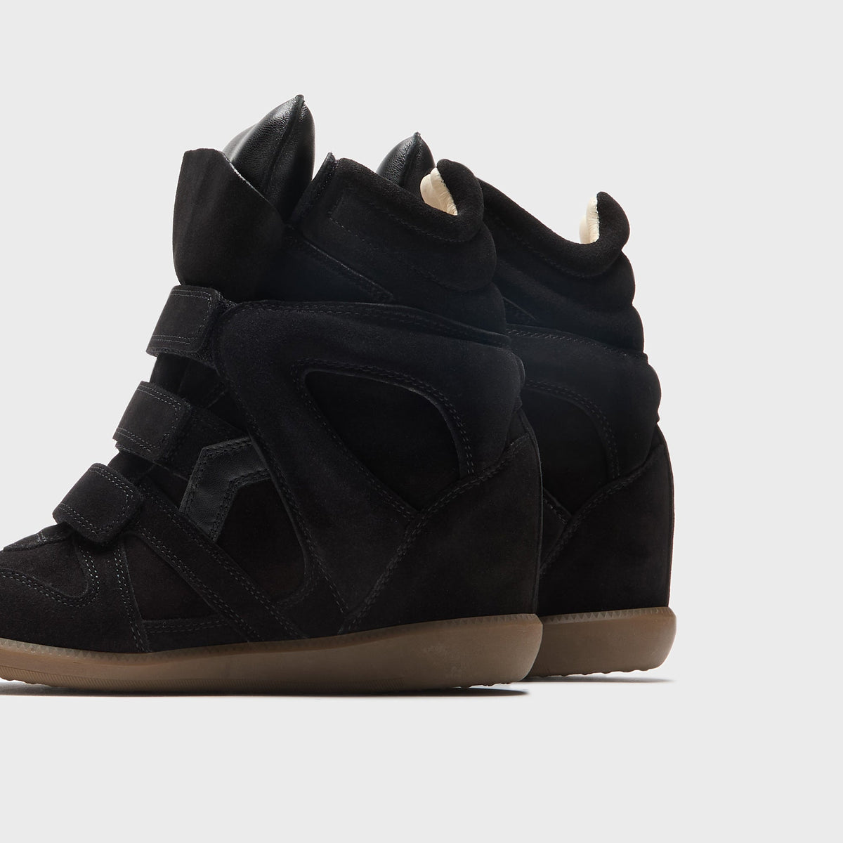 Isabel Marant WMNS Bekett High-Top Sneakers - Black