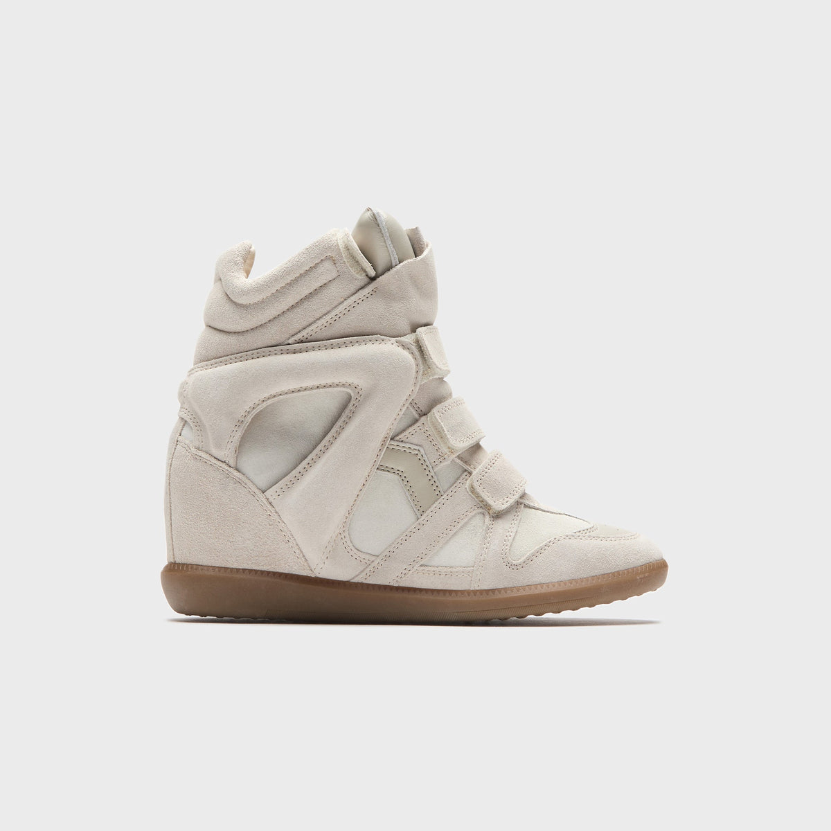 Isabel Marant WMNS Bekett High-Top Sneakers - Ecru