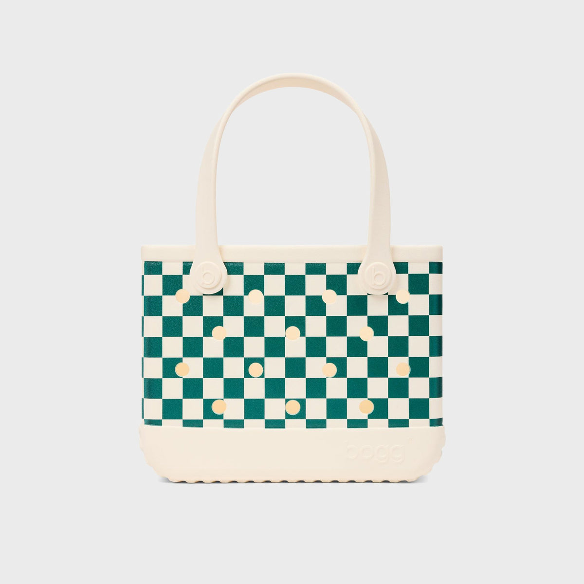 Bogg Bag Bitty Bogg Bag - Checkered Coconut / In The Forest