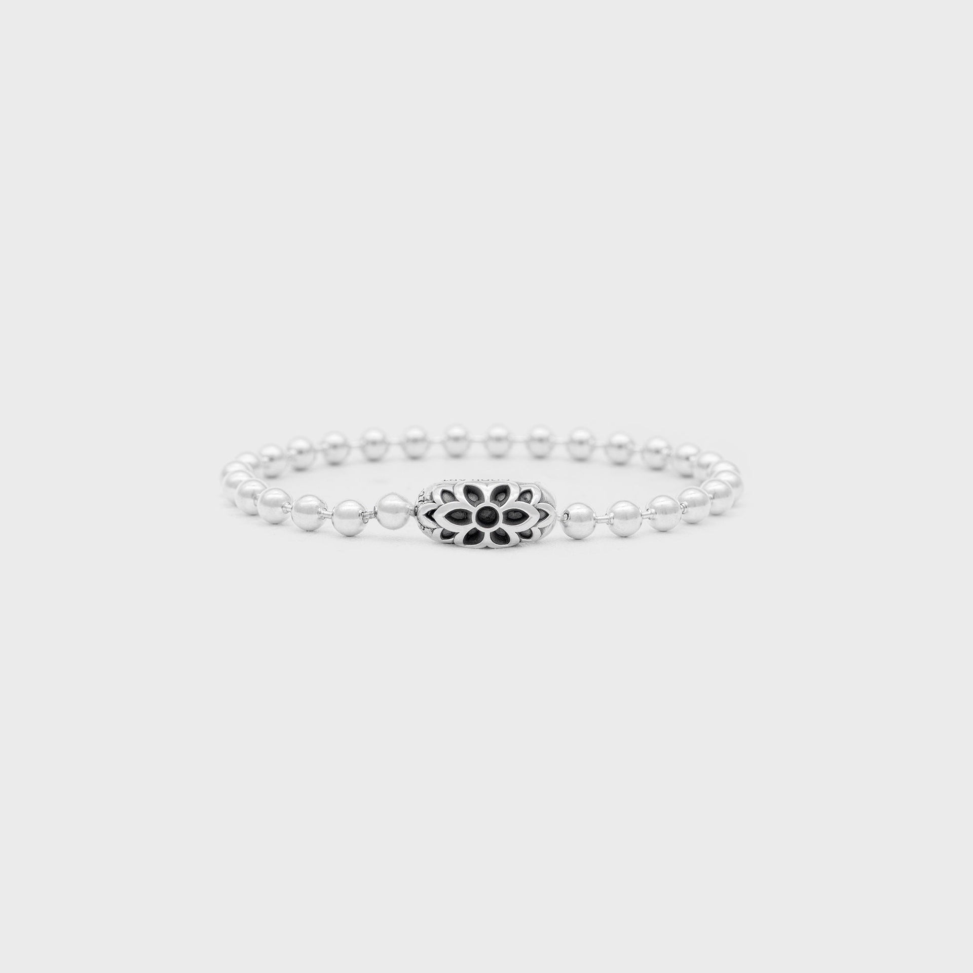 GOOD ART HLYWD Triple Cutout Poplock Bracelet - Silver