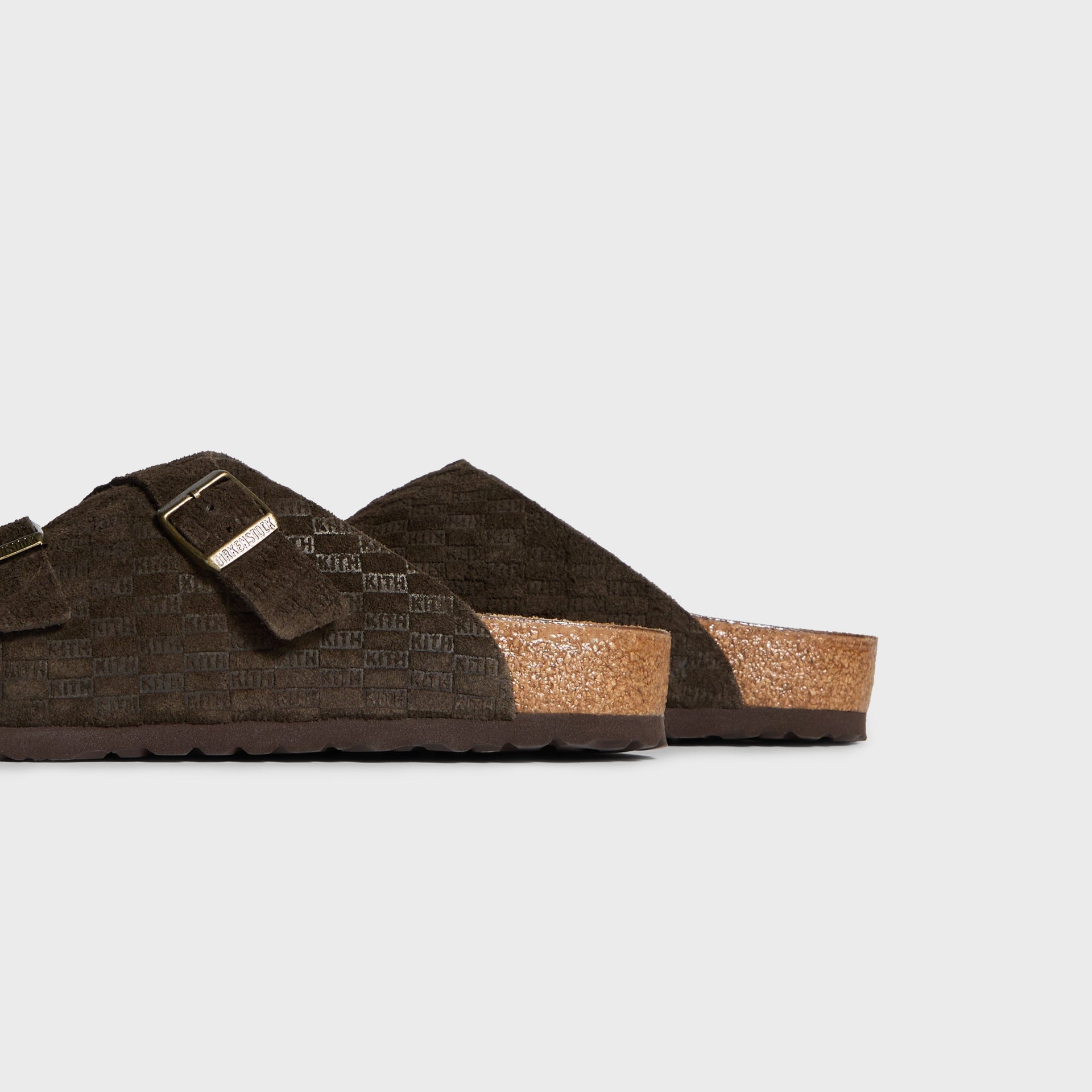 Kith for Birkenstock WMNS Zurich Deboss - Espresso