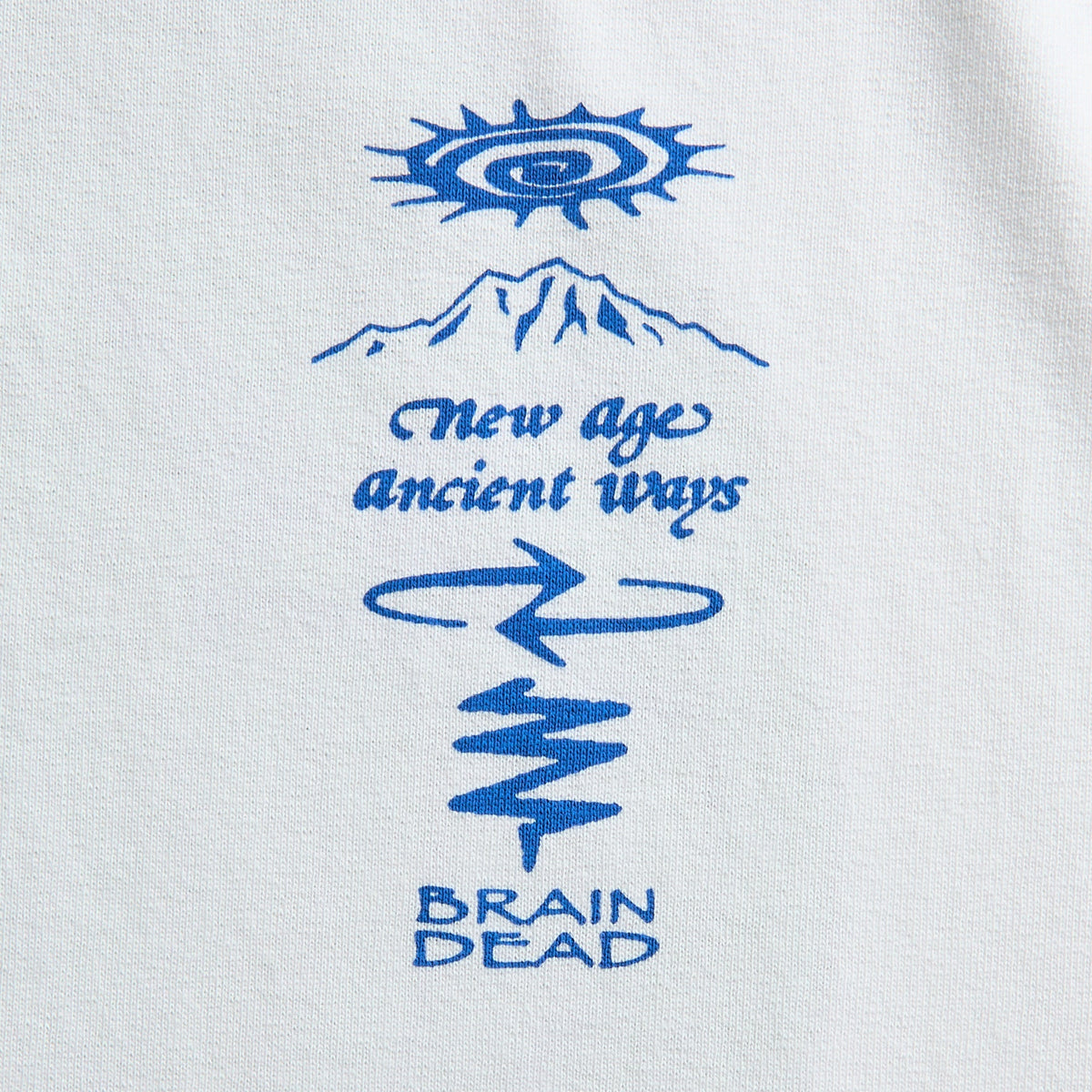 Brain Dead Ancient Ways Tee - White
