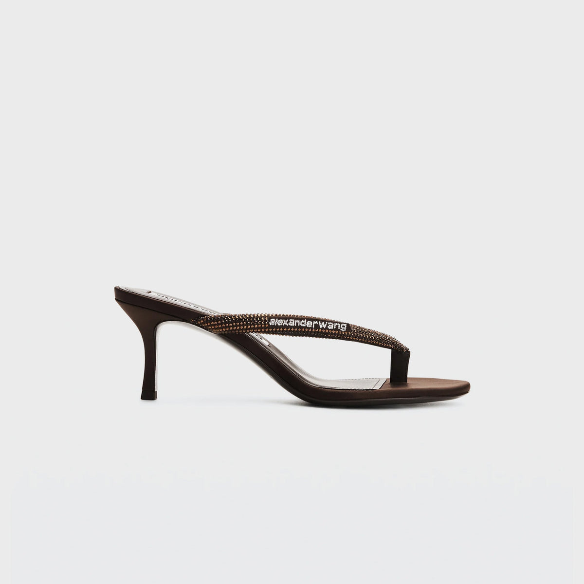 Alexander Wang Courtney Thong Logo Sandal - Brown