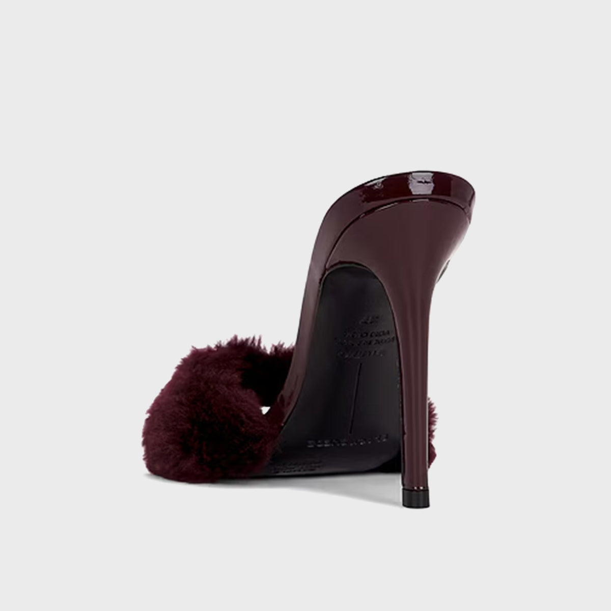 Black Suede Studio Osa 100 Mule - Cardovan