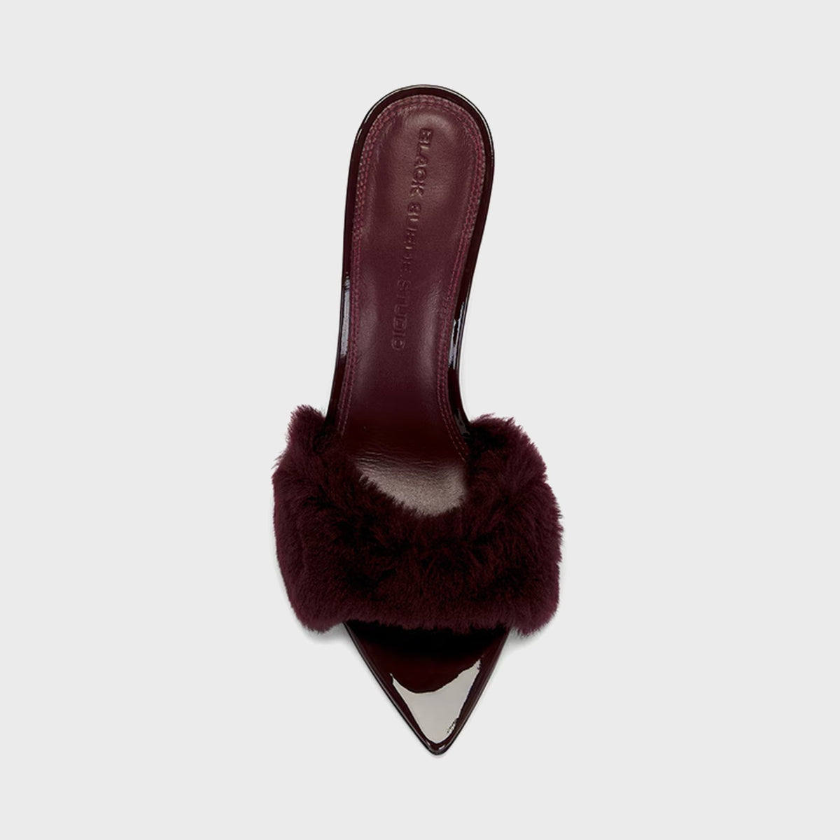 Black Suede Studio Osa 100 Mule - Cardovan