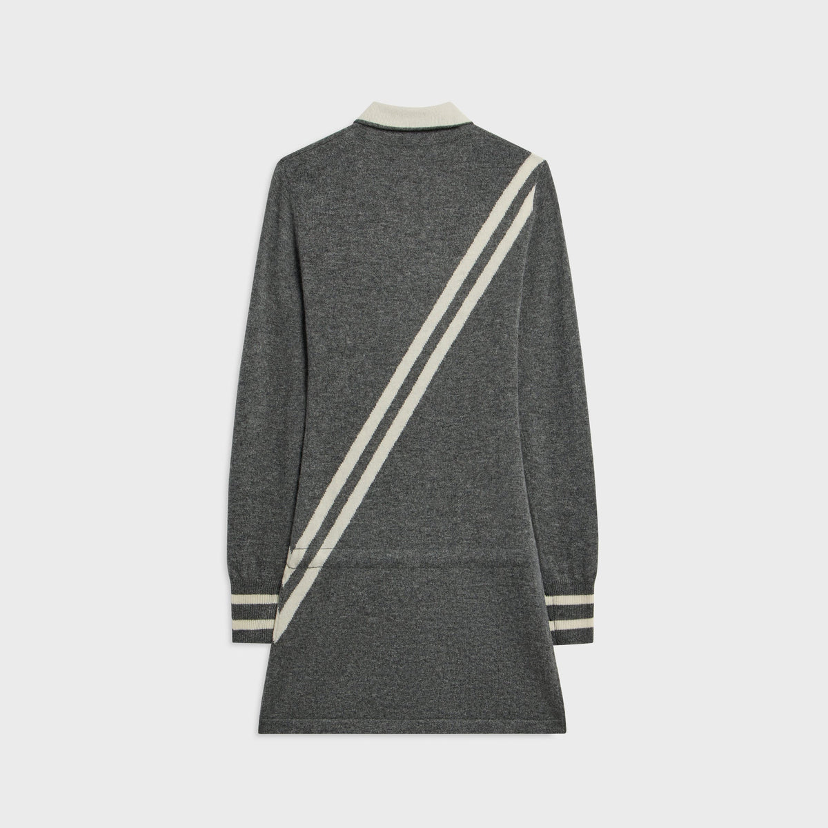 Buci Raleigh Dress - Charcoal / Cream