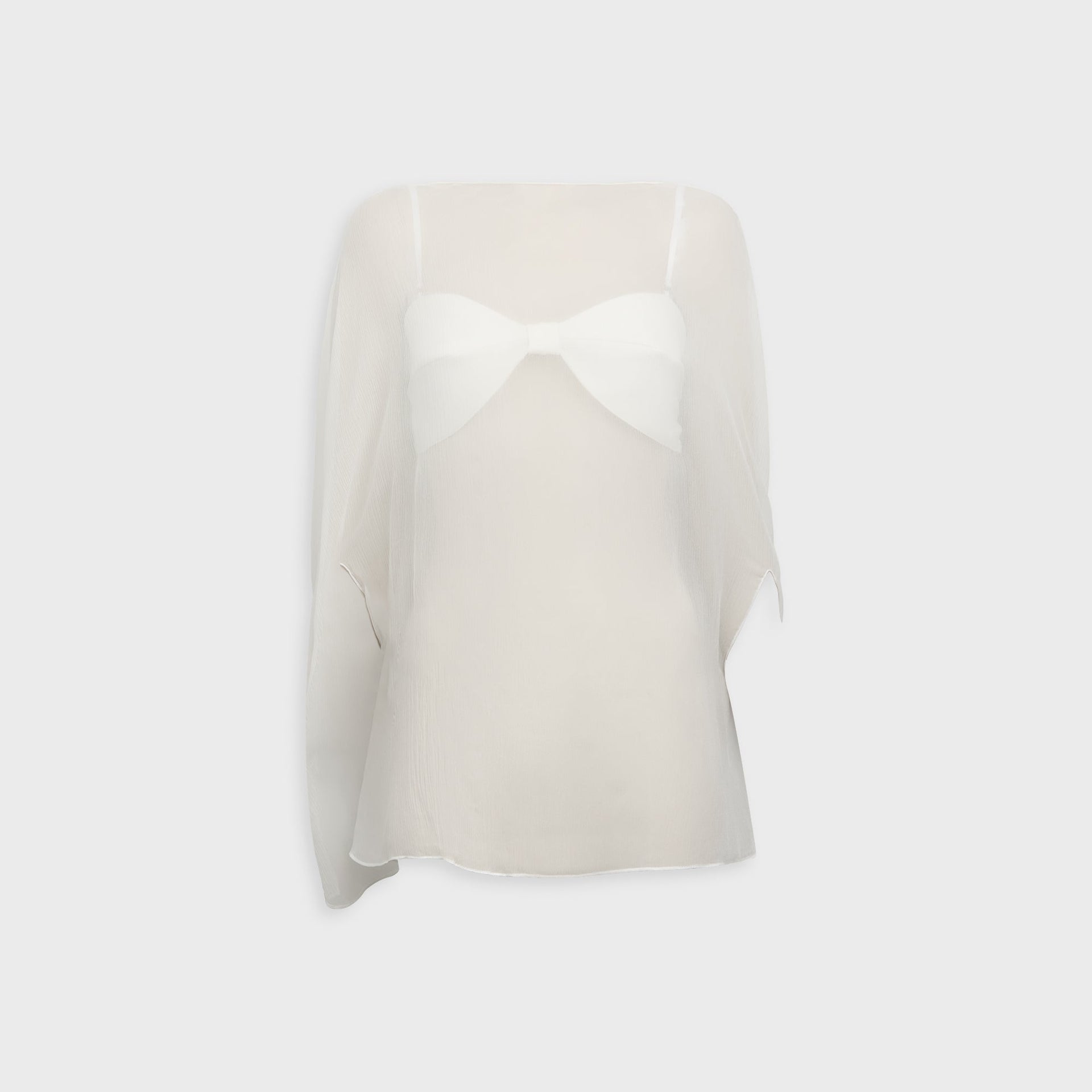 Buci Ibis Poncho Set - Ivory