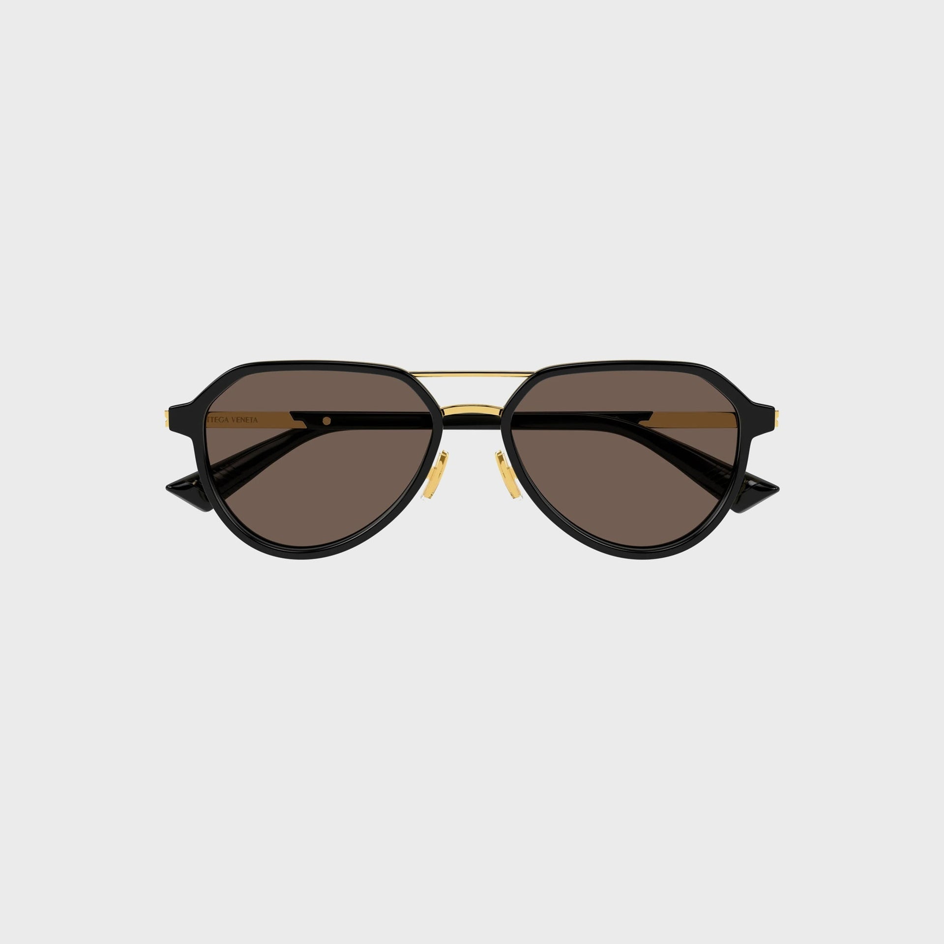 Bottega Veneta BV1373S Sunglasses - Black / Brown