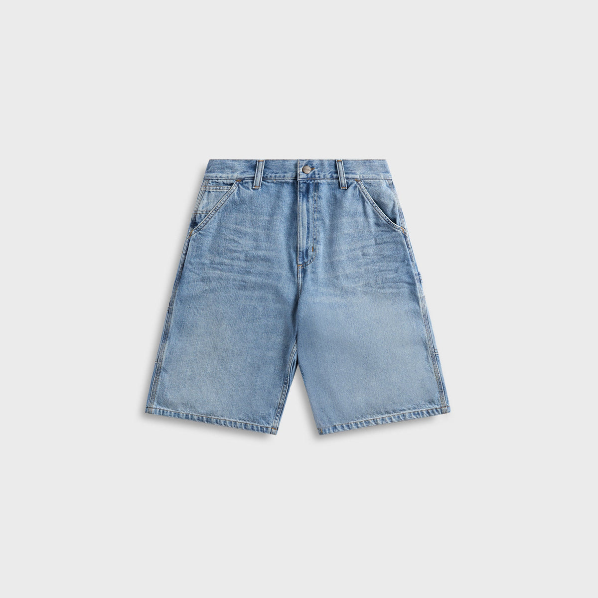 Carhartt WIP Brandon Single Knee Short in Blue Burst Wash