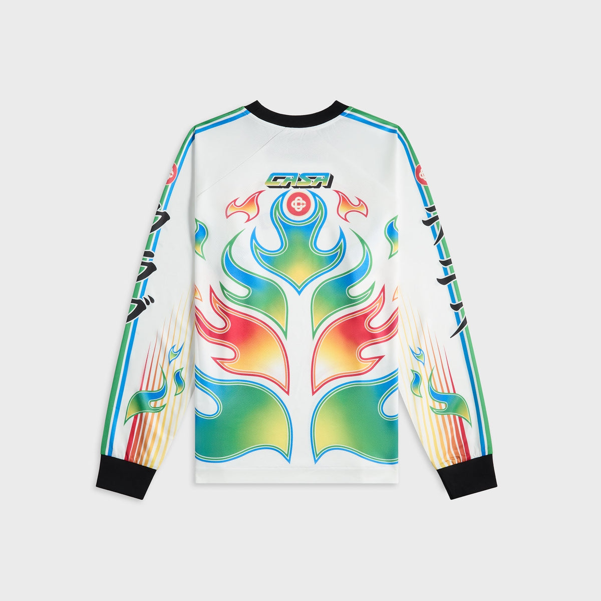 Casablanca Long Sleeve Football Tee - Multi