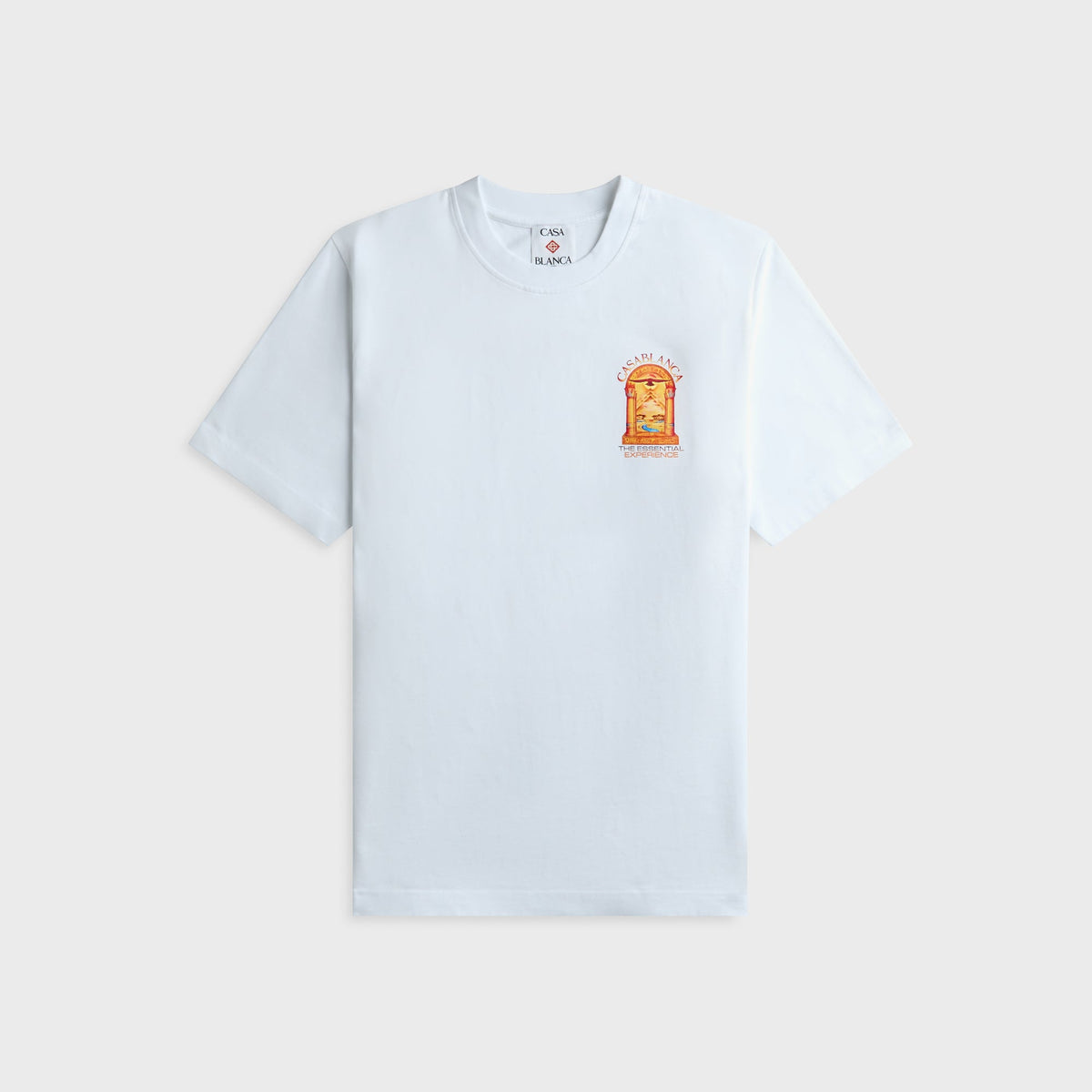 Casablanca Hermons Mirage Short Sleeve Tee - Bright White