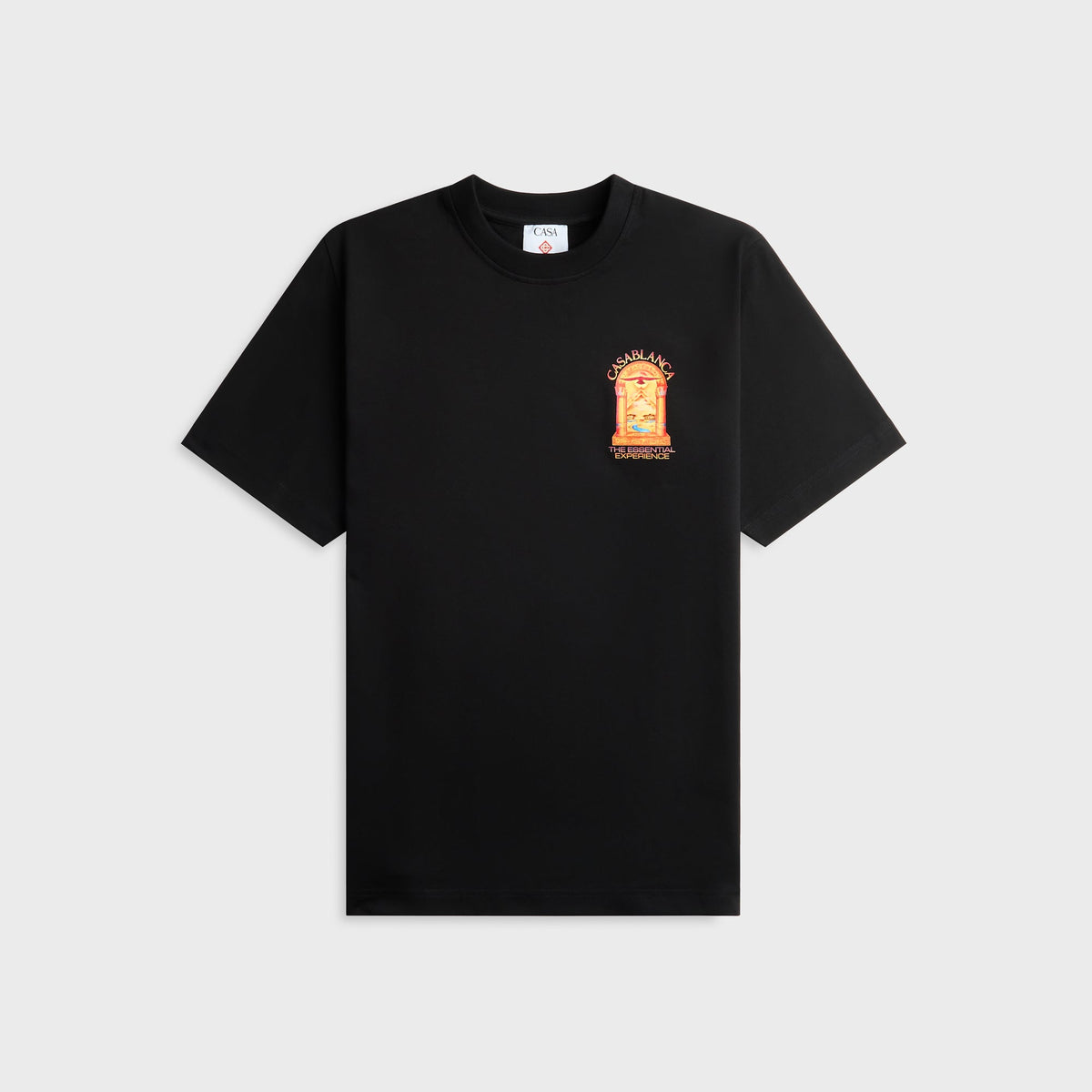 Casablanca Hermons Mirage Arch Print Tee - Black