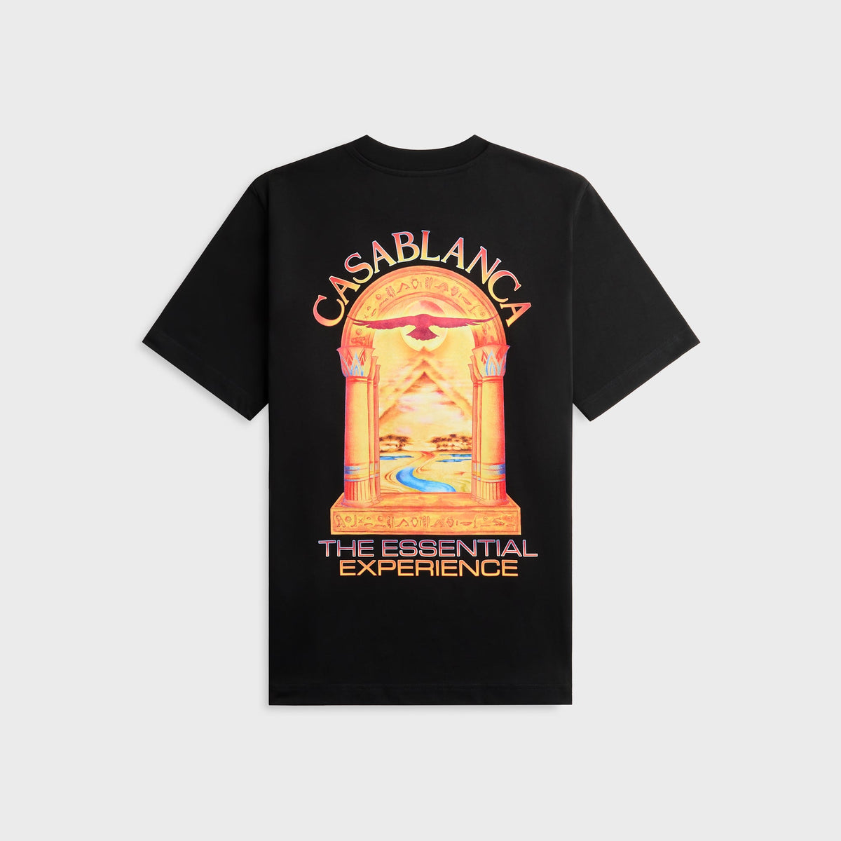 Casablanca Hermons Mirage Arch Print Tee - Black