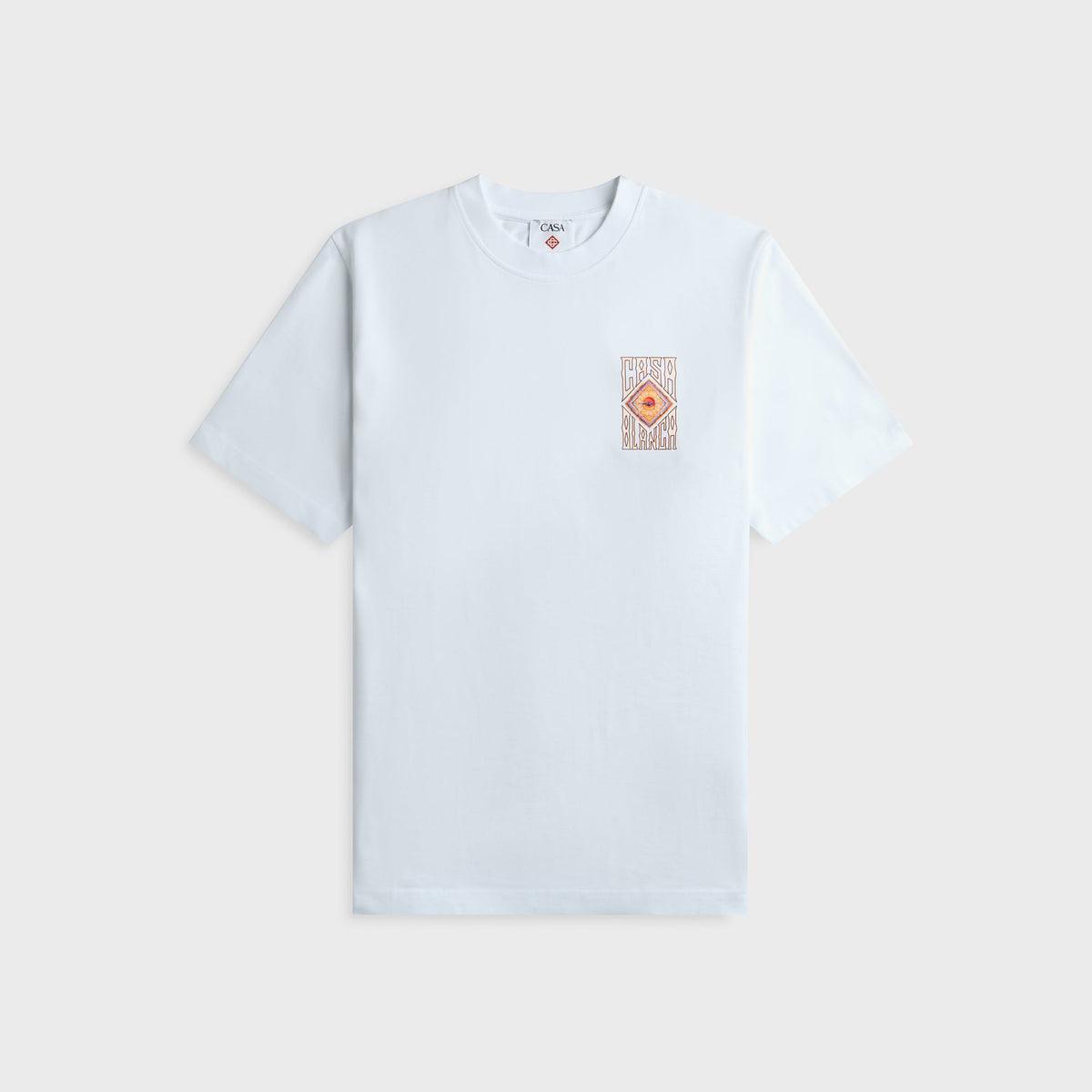 Casablanca Hermons Mirage Short Sleeve Tee - Bright White