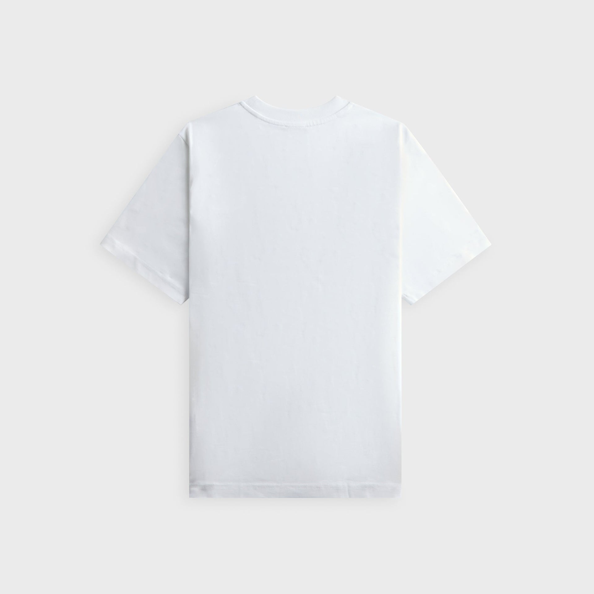 Casablanca Tennis Club white tee, plain back view with no print