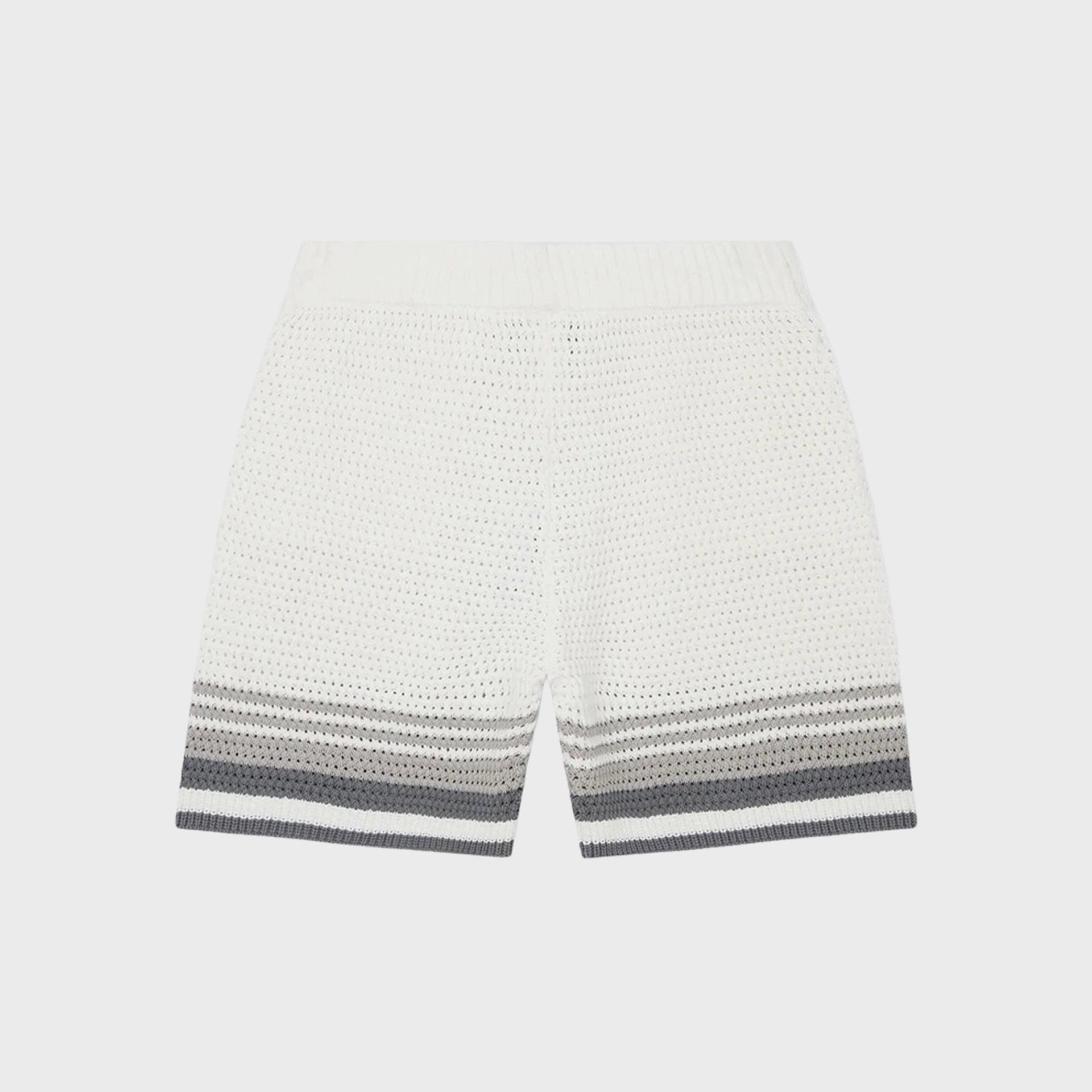 Casablanca Crochet Short - White / Grey