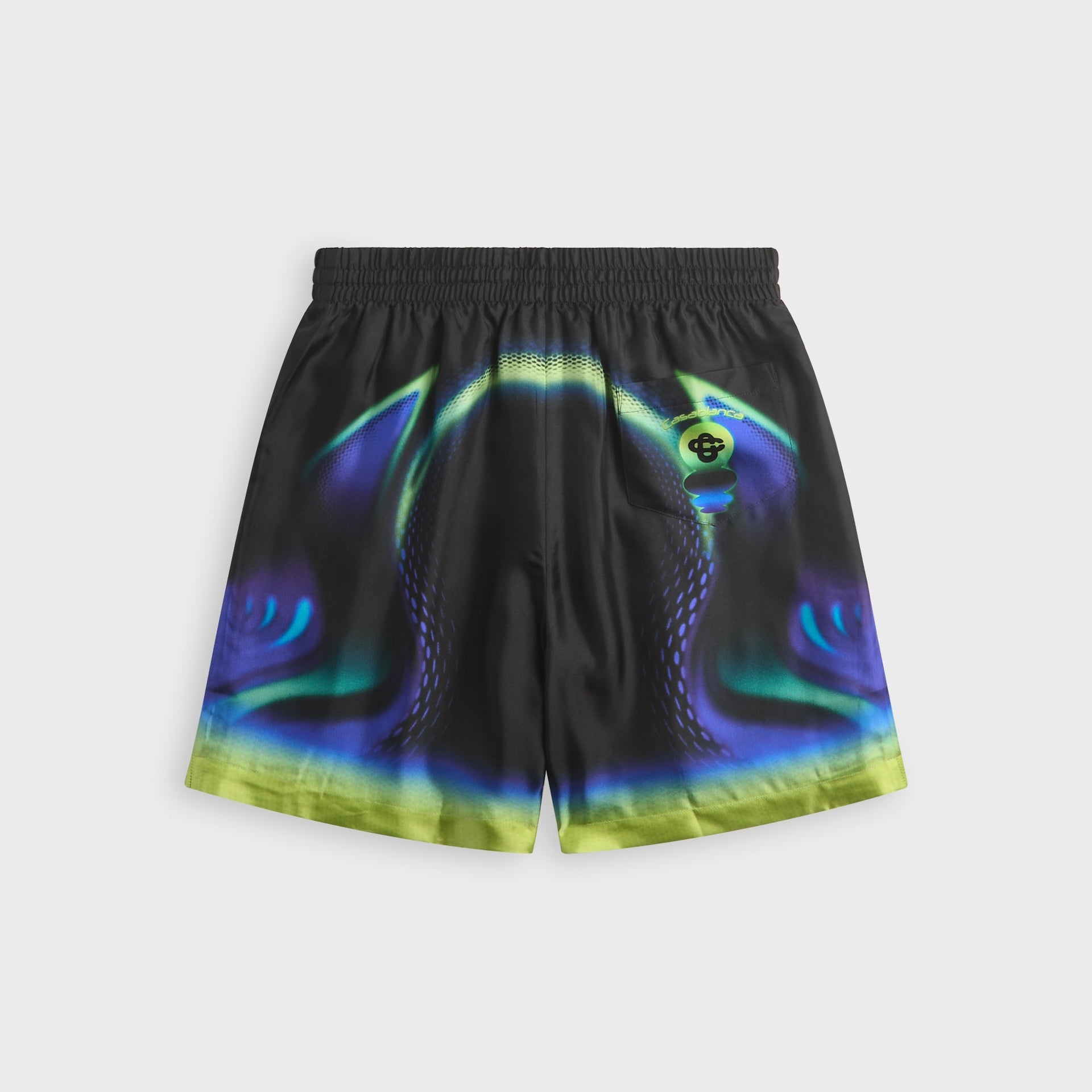 Casablanca Sporchid Silk Short - Black
