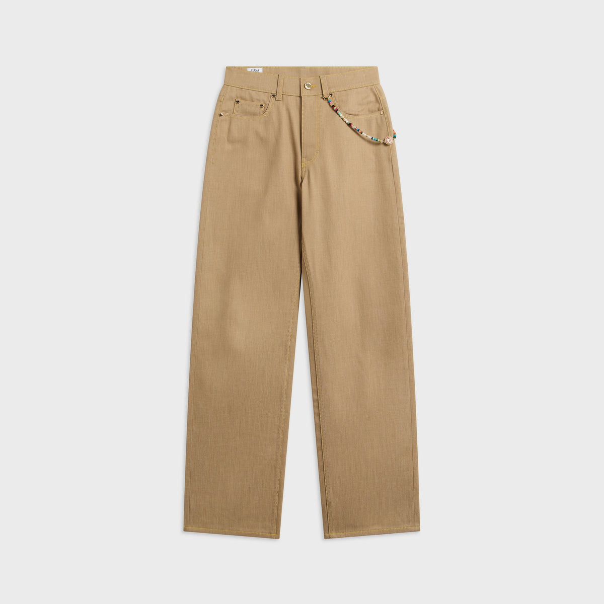Casablanca Desert Canvas Denim Jean - Beige
