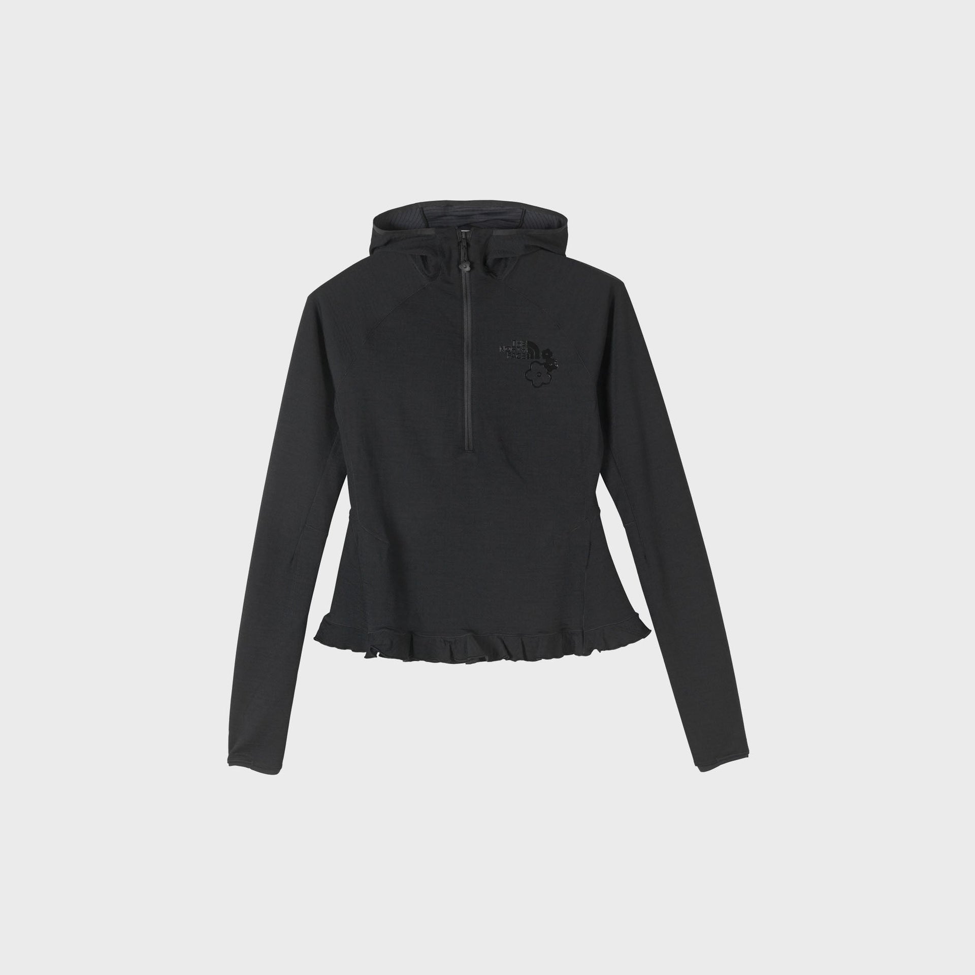 The North Face x Cecilie Bahnsen DOTKNIT Hooded Baselayer - Soil Brown