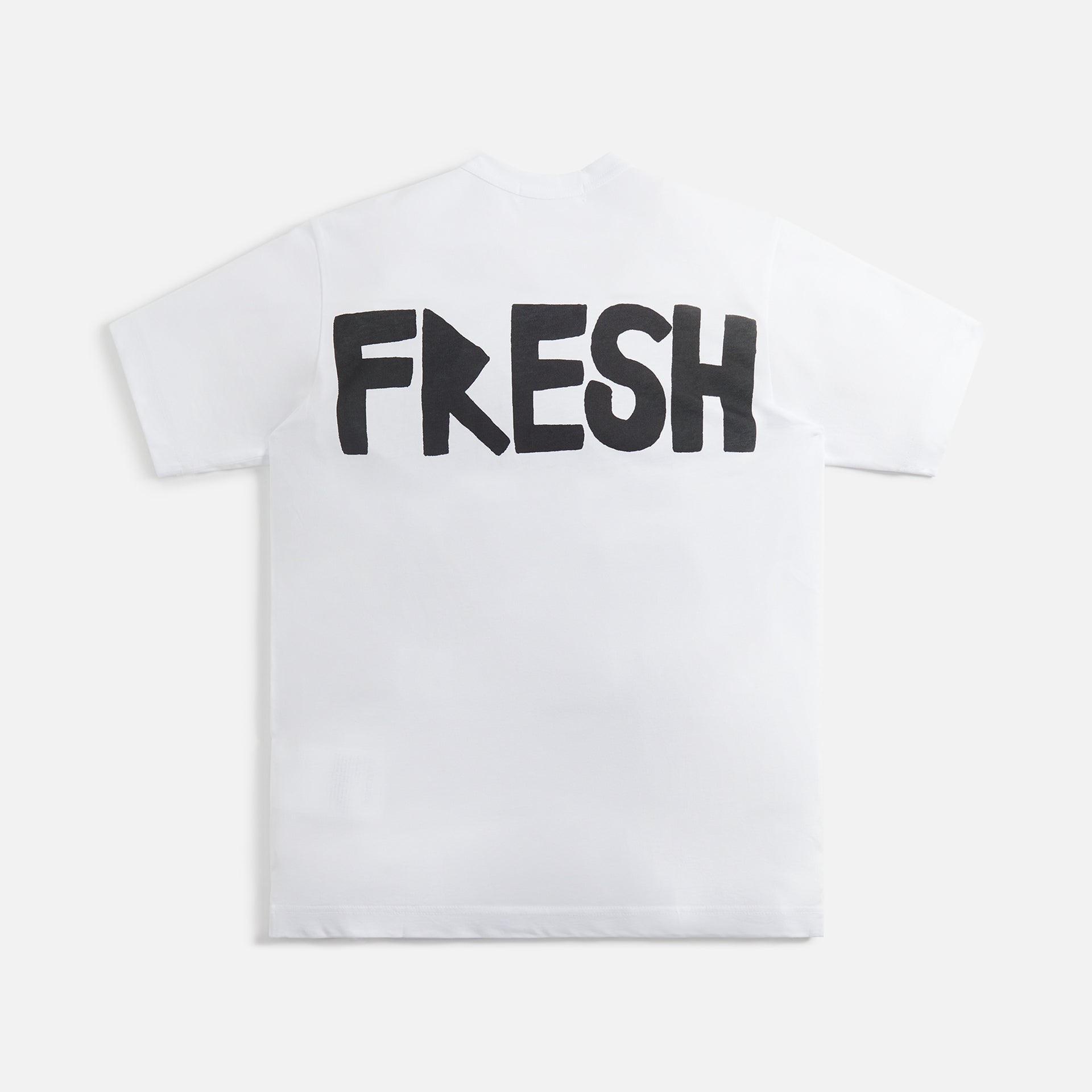 Comme des Garçons Shirt Brett Westfall Pigment Print Tee - White