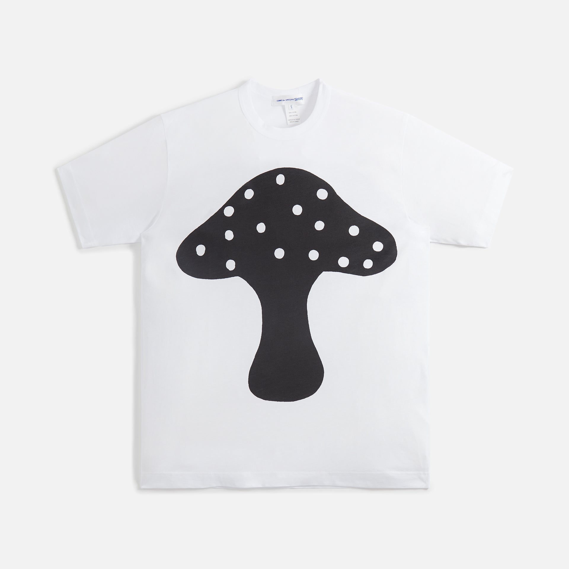 Comme des Garçons Shirt Brett Westfall Pigment Print Tee - White