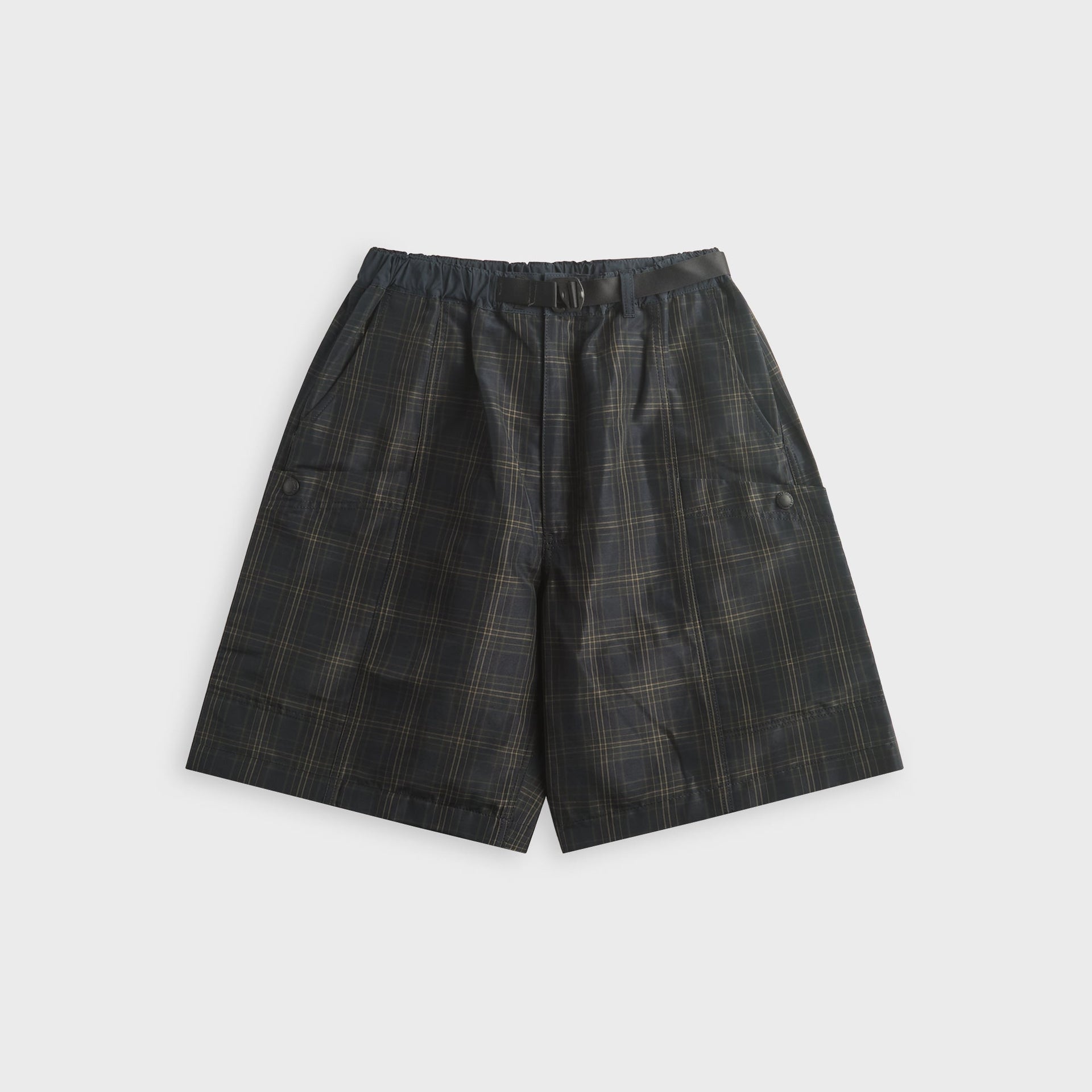 CDG Homme Plaid Short - Navy