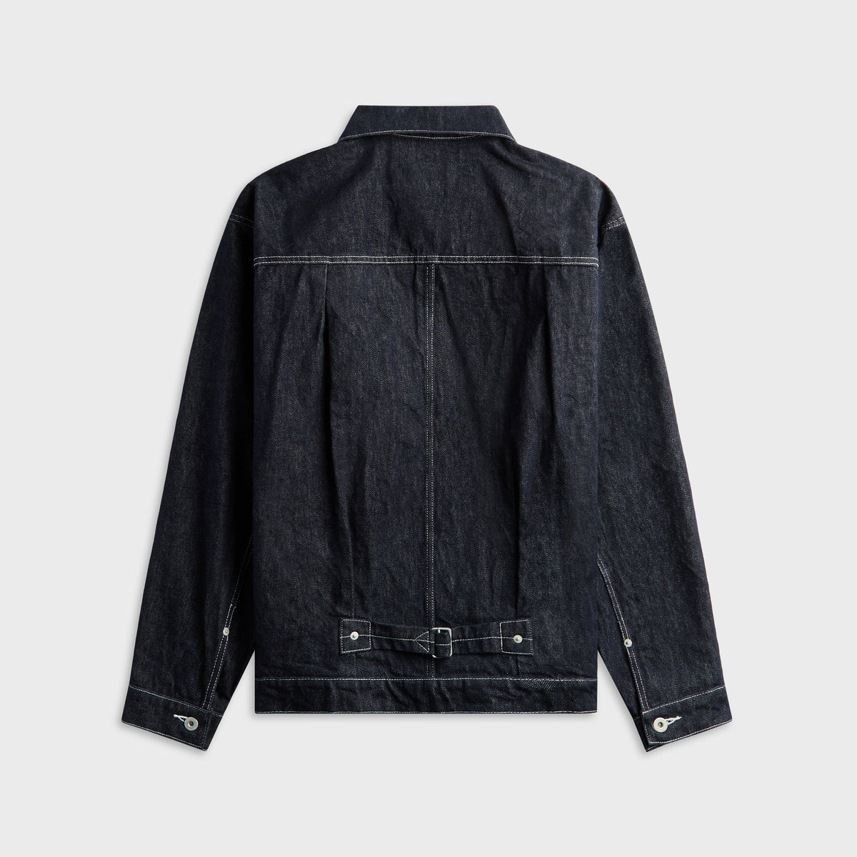 CDG Homme Men's Denim Jacket - Navy / White