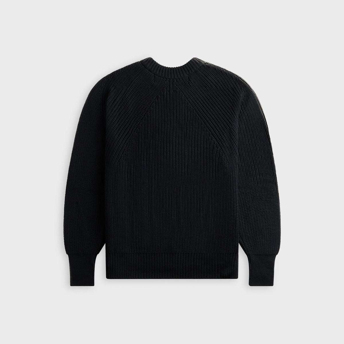CDG Homme Ribbed Crew Sweater - Black
