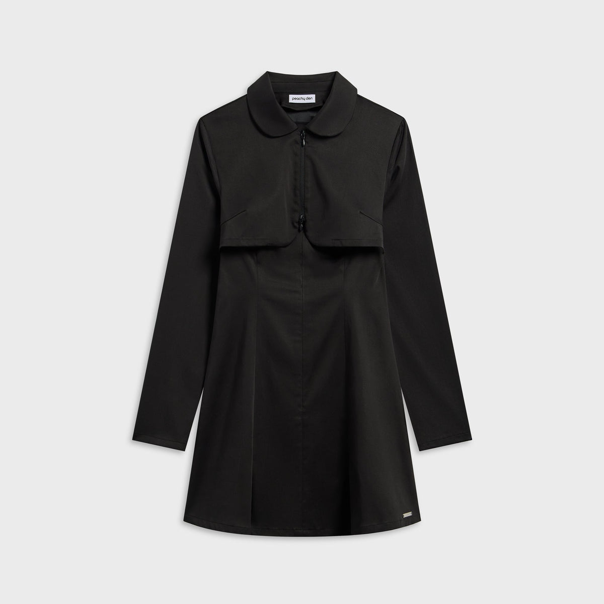 Peachy Den Twiggy Double Dress - Onyx