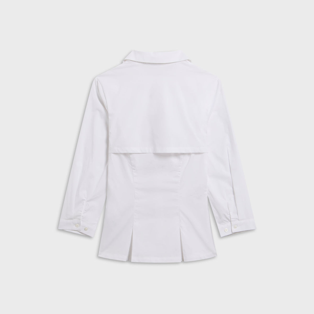 Peachy Den Gloria Double Blouse Shirt - Porcelain