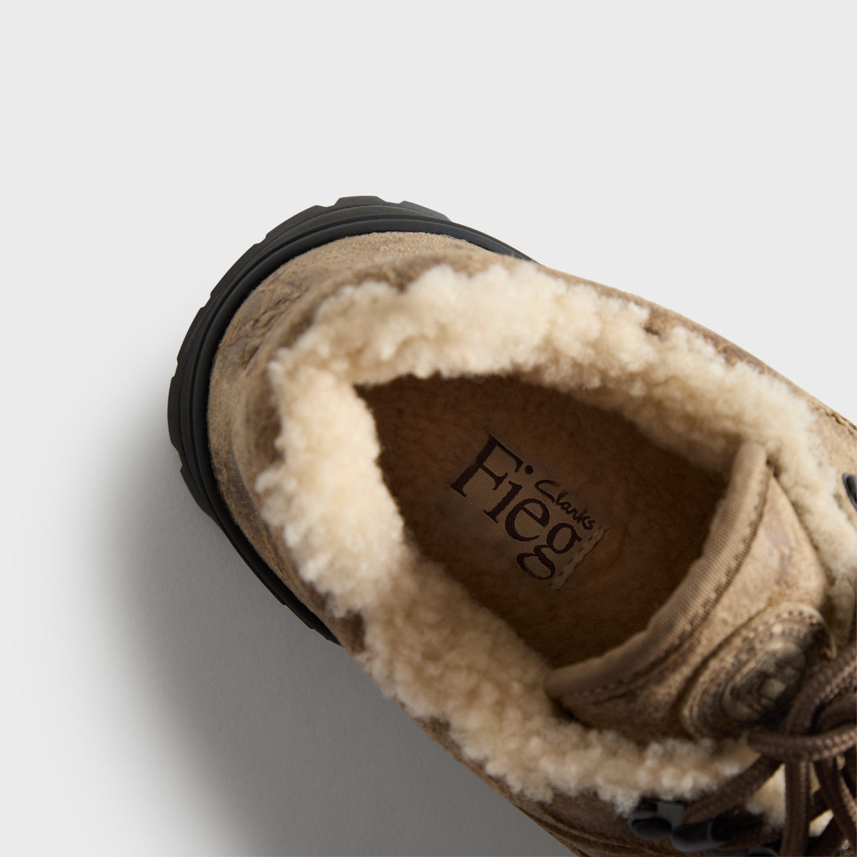 8th St by Ronnie Fieg for Clarks Originals Laddow Shearling - Brown - PH