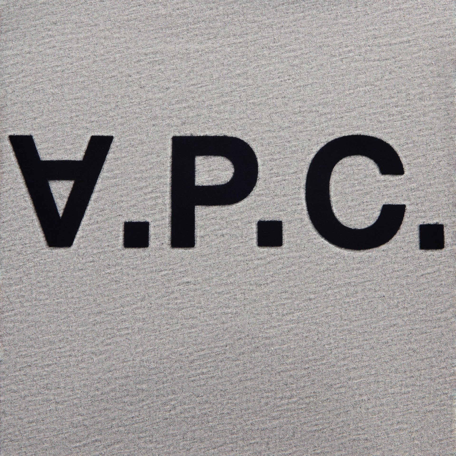 A.P.C. Standard Grand VPC Tee - Heather Gray
