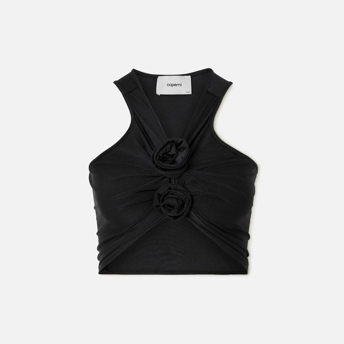Coperni Flower Top - Black