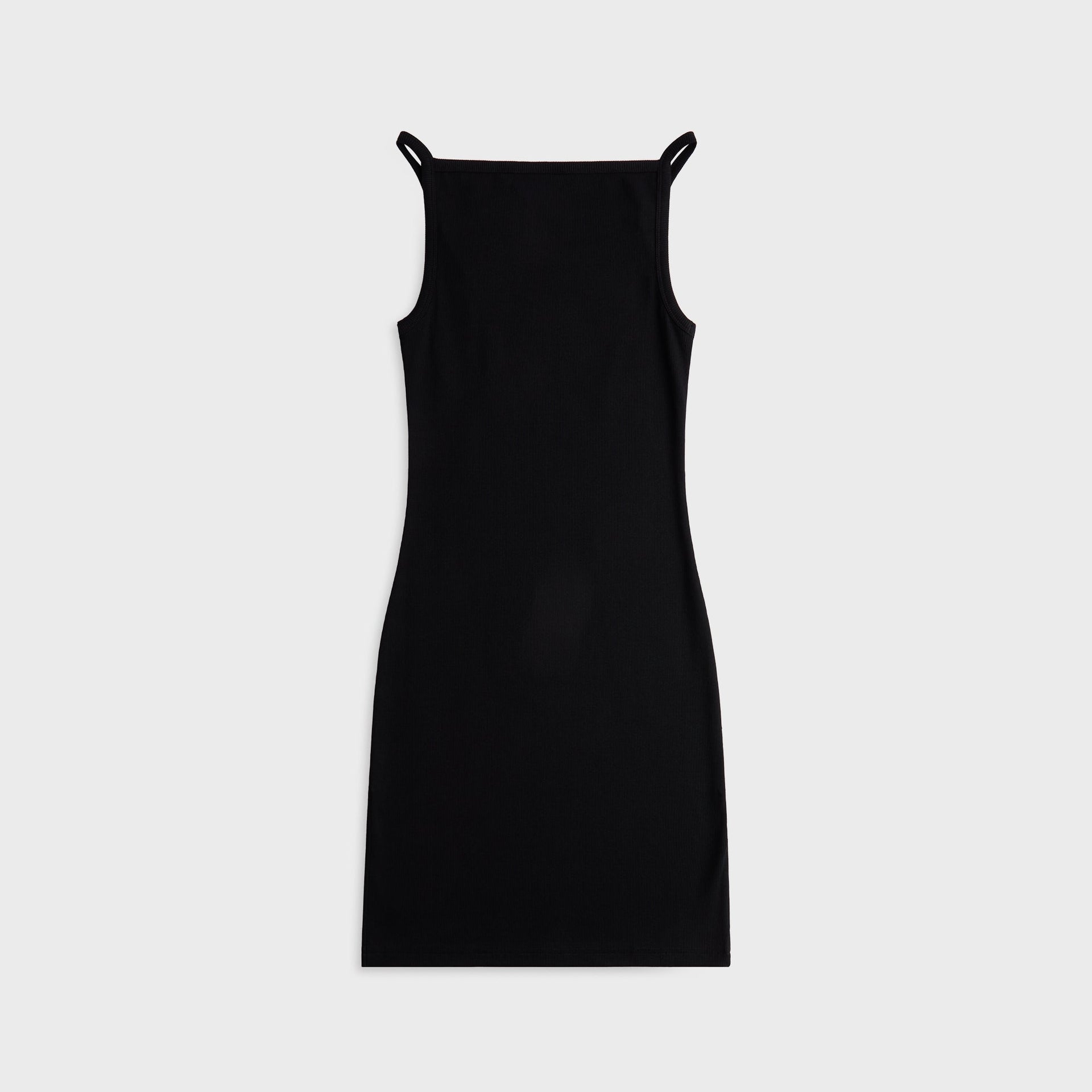 Courrèges 90's Rib Strap Dress - Black