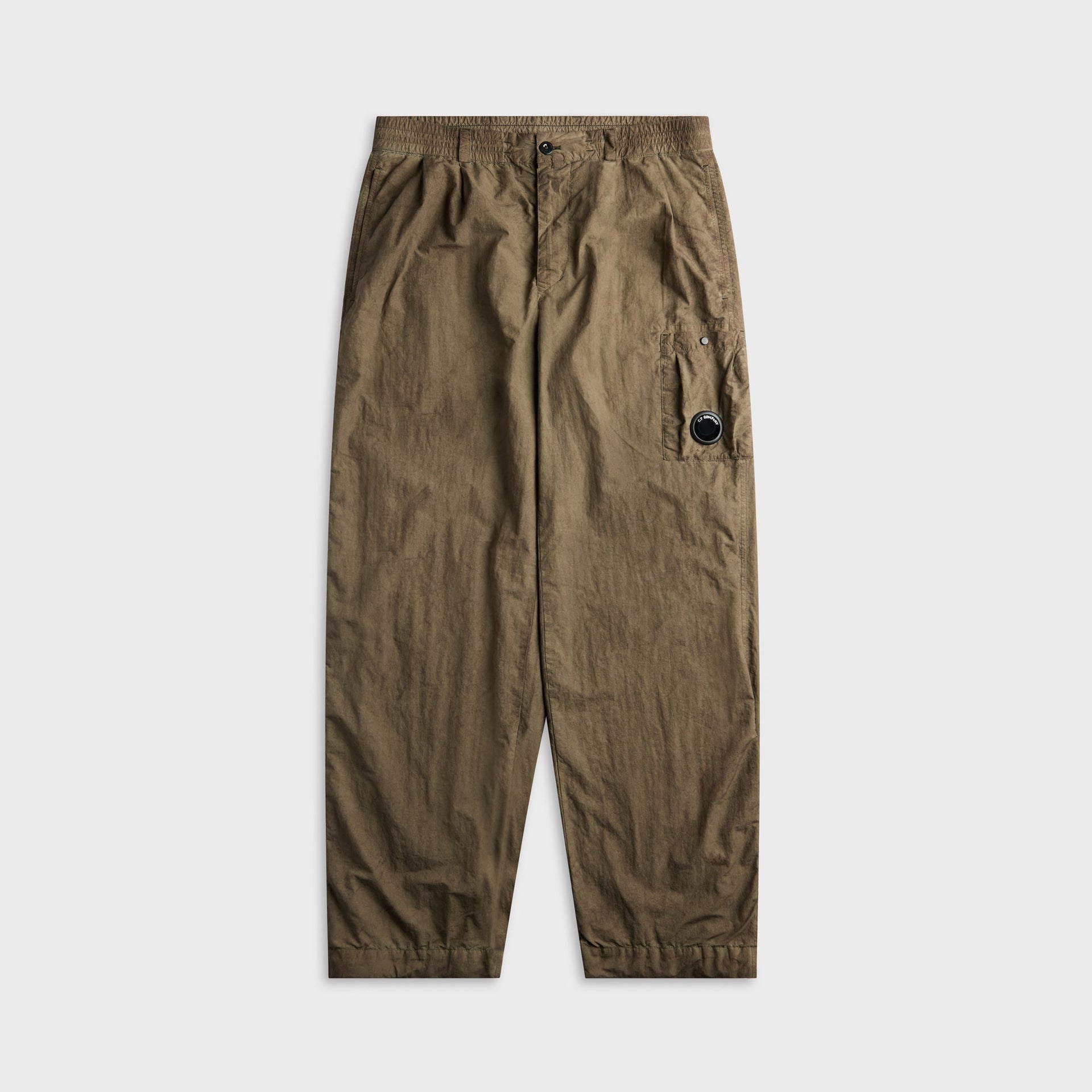 C.P. Company Flatt Nylon Loose Lens Cargo Pant - Re-Color Brown