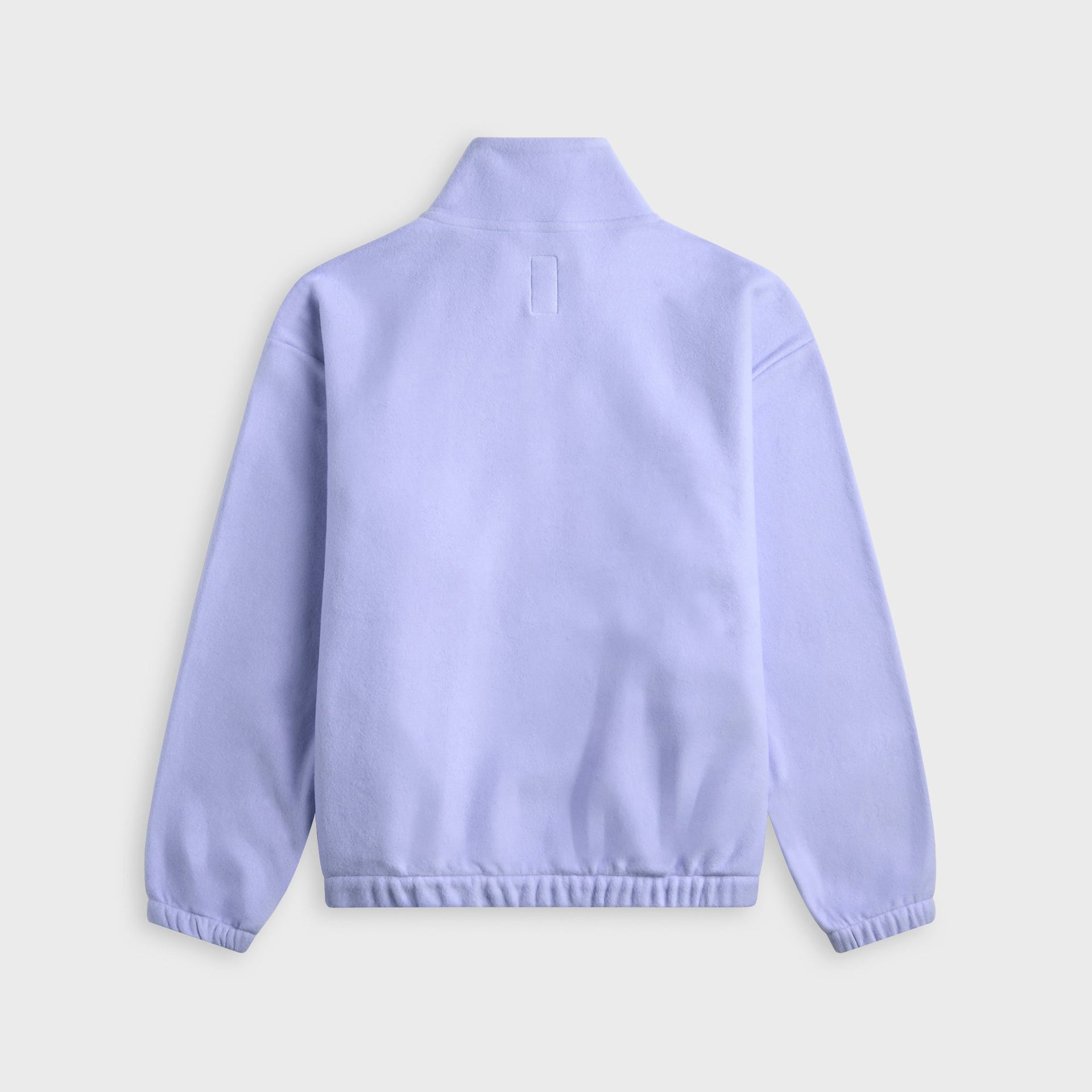 vowels Fleece Quarter Zip - Purple