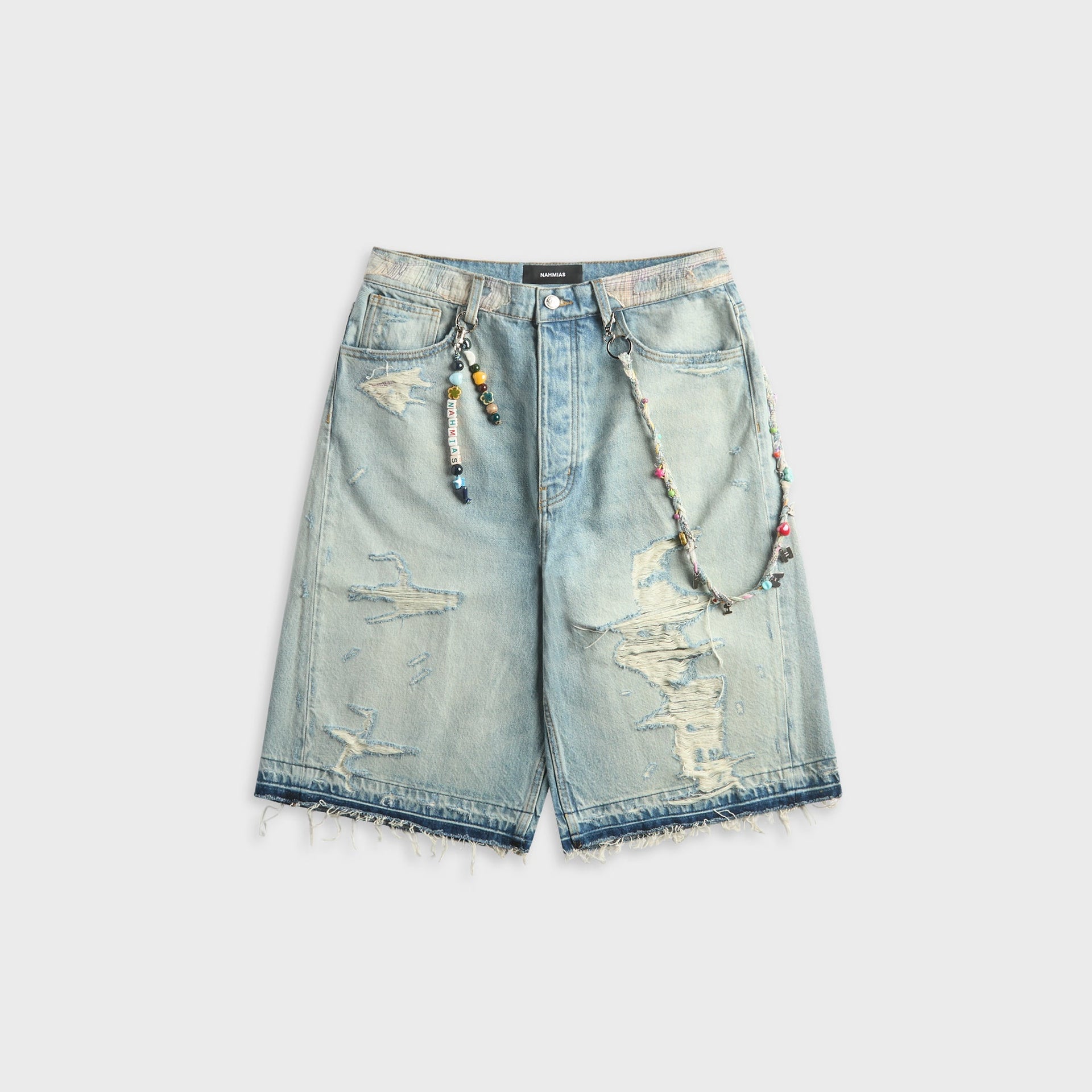 NAHMIAS Venice Short - Light Indigo Denim