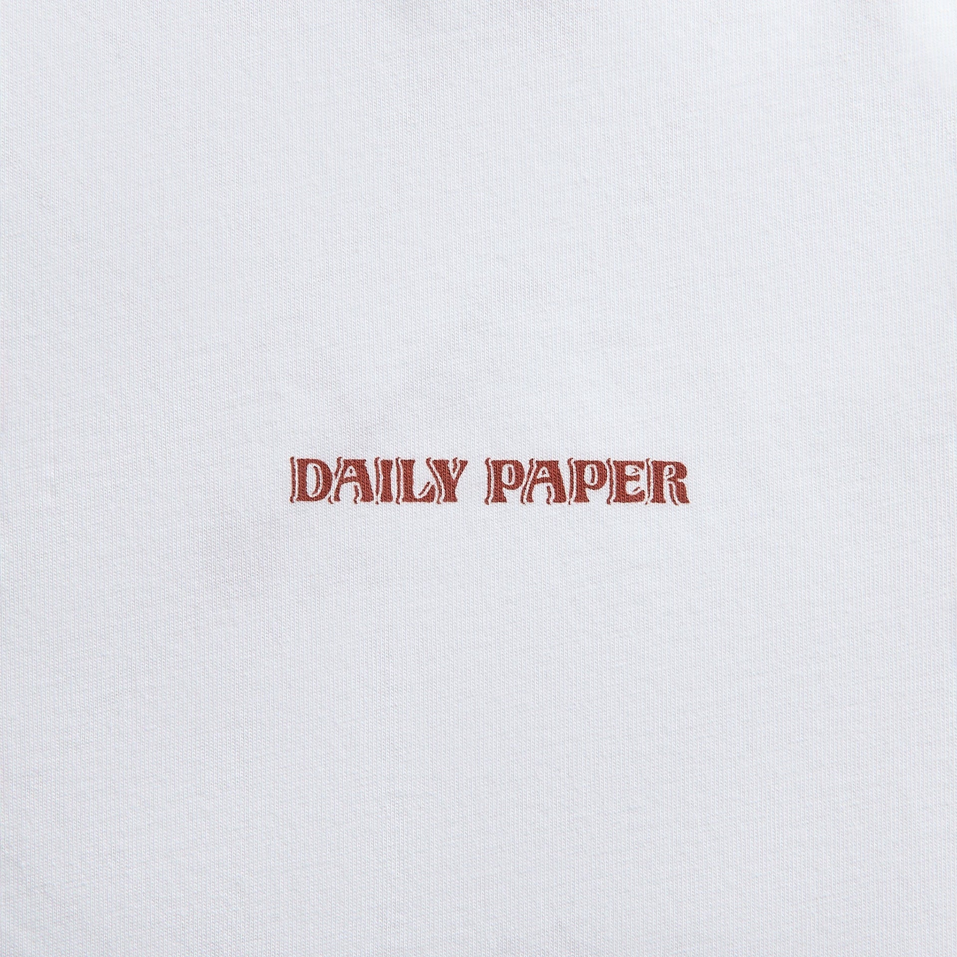 Daily Paper Safari Rally Short Sleeve Tee - White