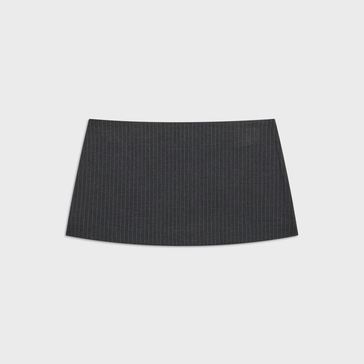 GUIZIO Lillian Mini Skirt - Grey Pinestripe