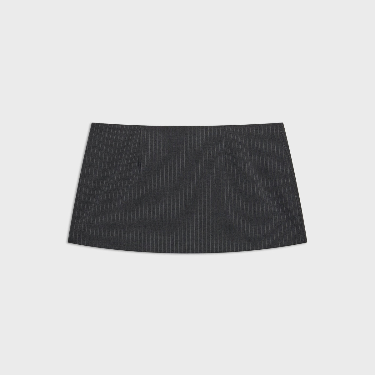 GUIZIO Lillian Mini Skirt - Grey Pinestripe