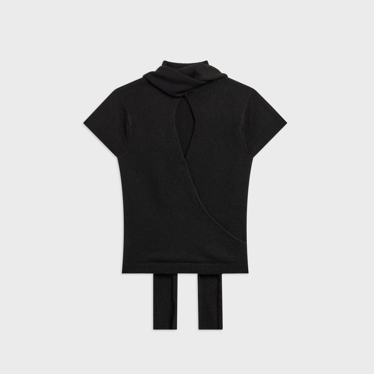 GUIZIO Knit Ara Top - Black