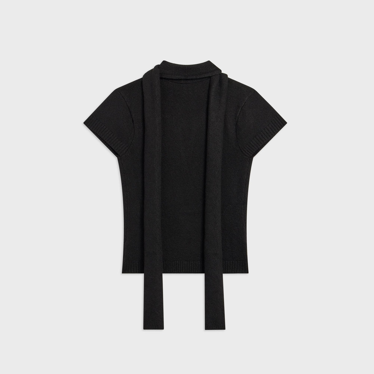 GUIZIO Knit Ara Top - Black