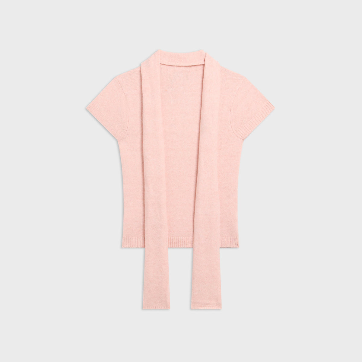GUIZIO Knit Ara Top - Ballet Slipper