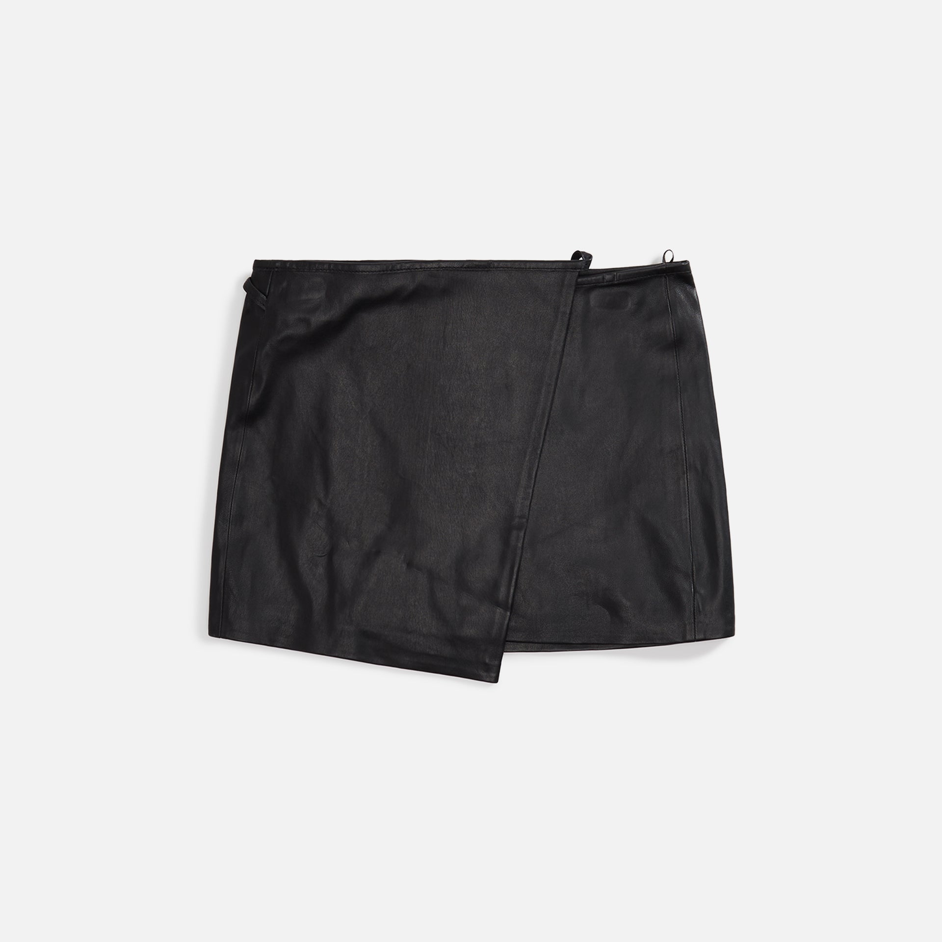 Diesel Leather Kessel Skirt - Black