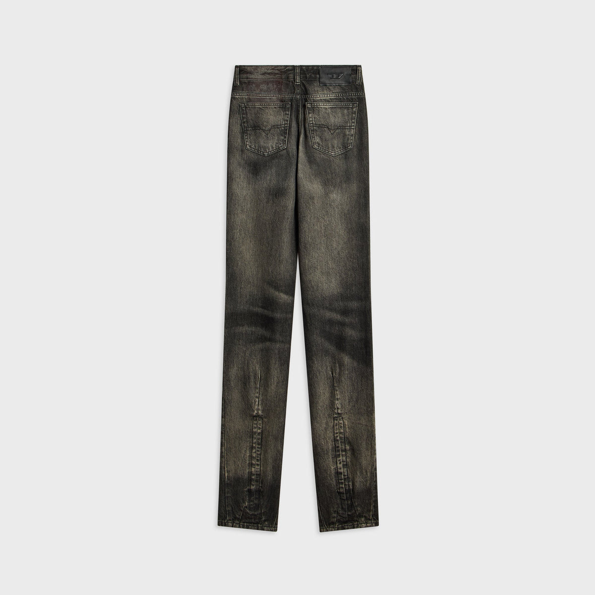 Diesel D-Liet Straight Leg Jeans - Black